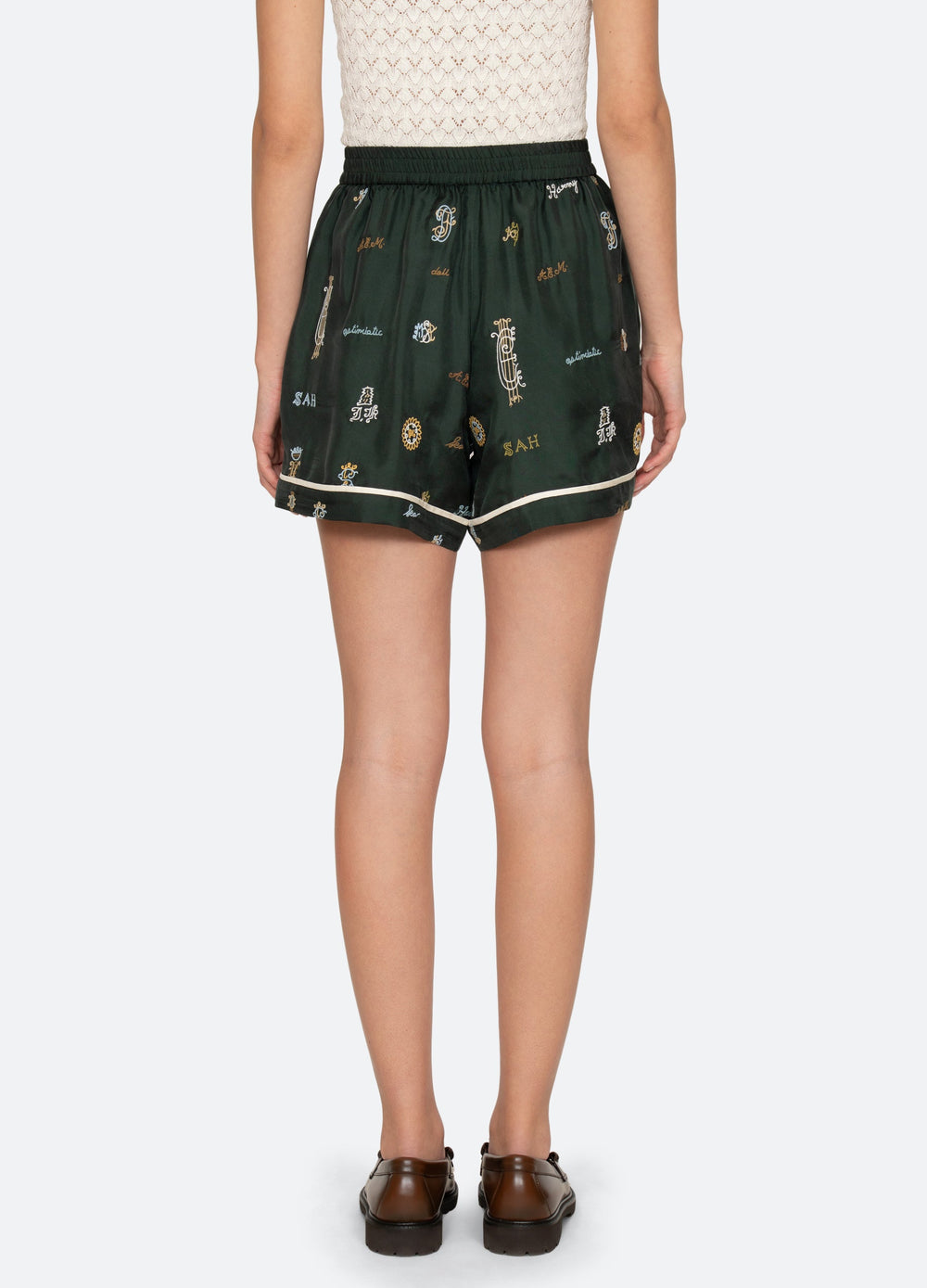 Green Juliet Shorts | Sea New York