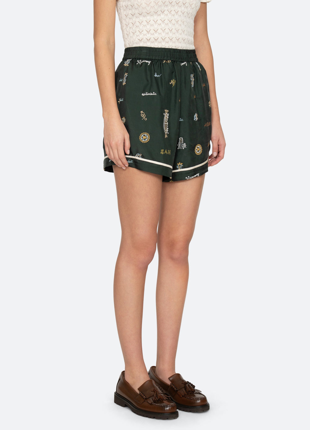 Green Juliet Shorts | Sea New York