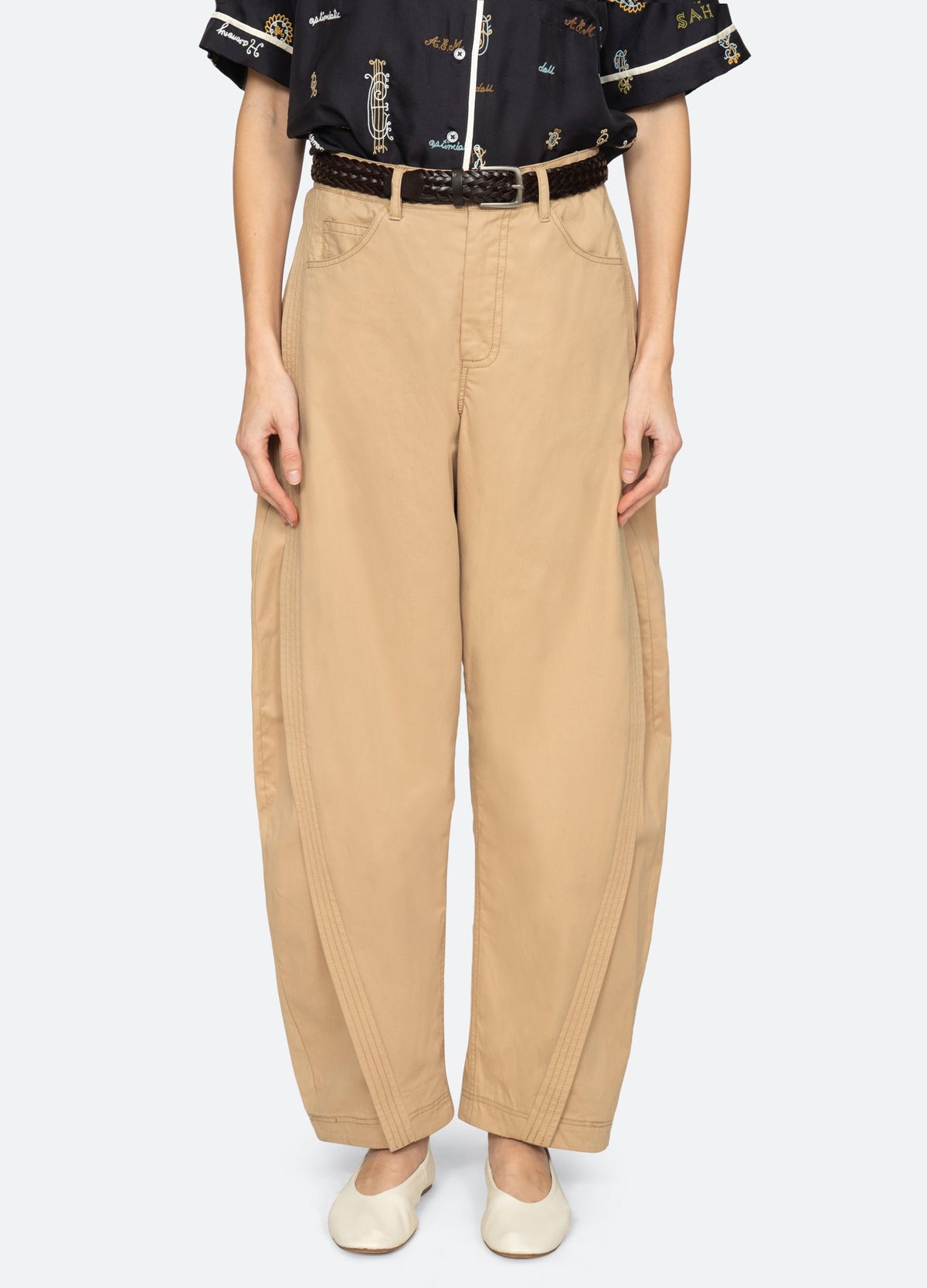 Khaki Odessa Pants | Sea New York