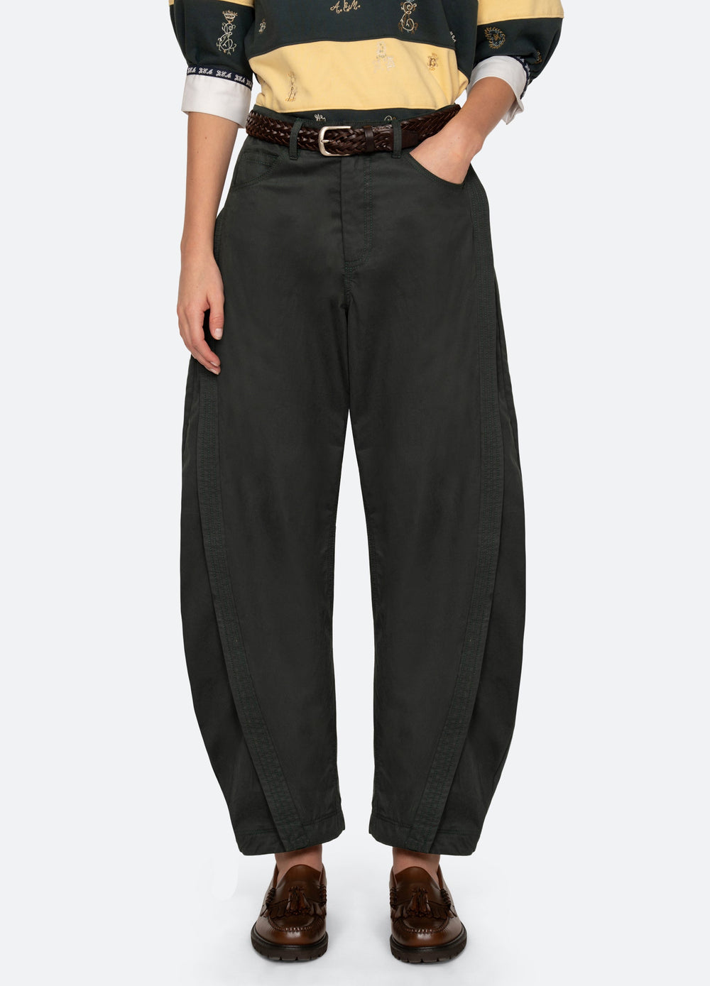 Khaki Odessa Pants | Sea New York