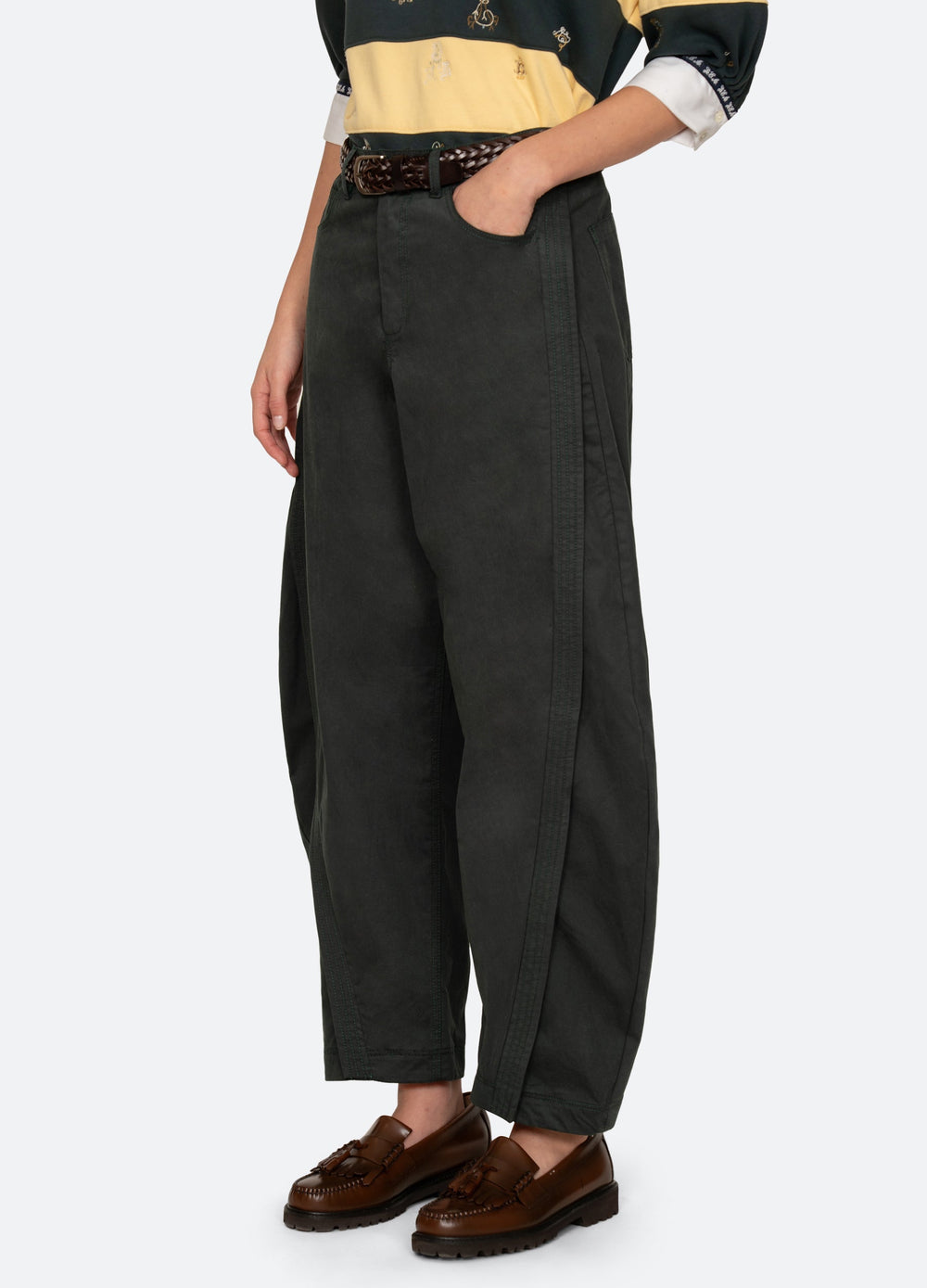 Khaki Odessa Pants | Sea New York