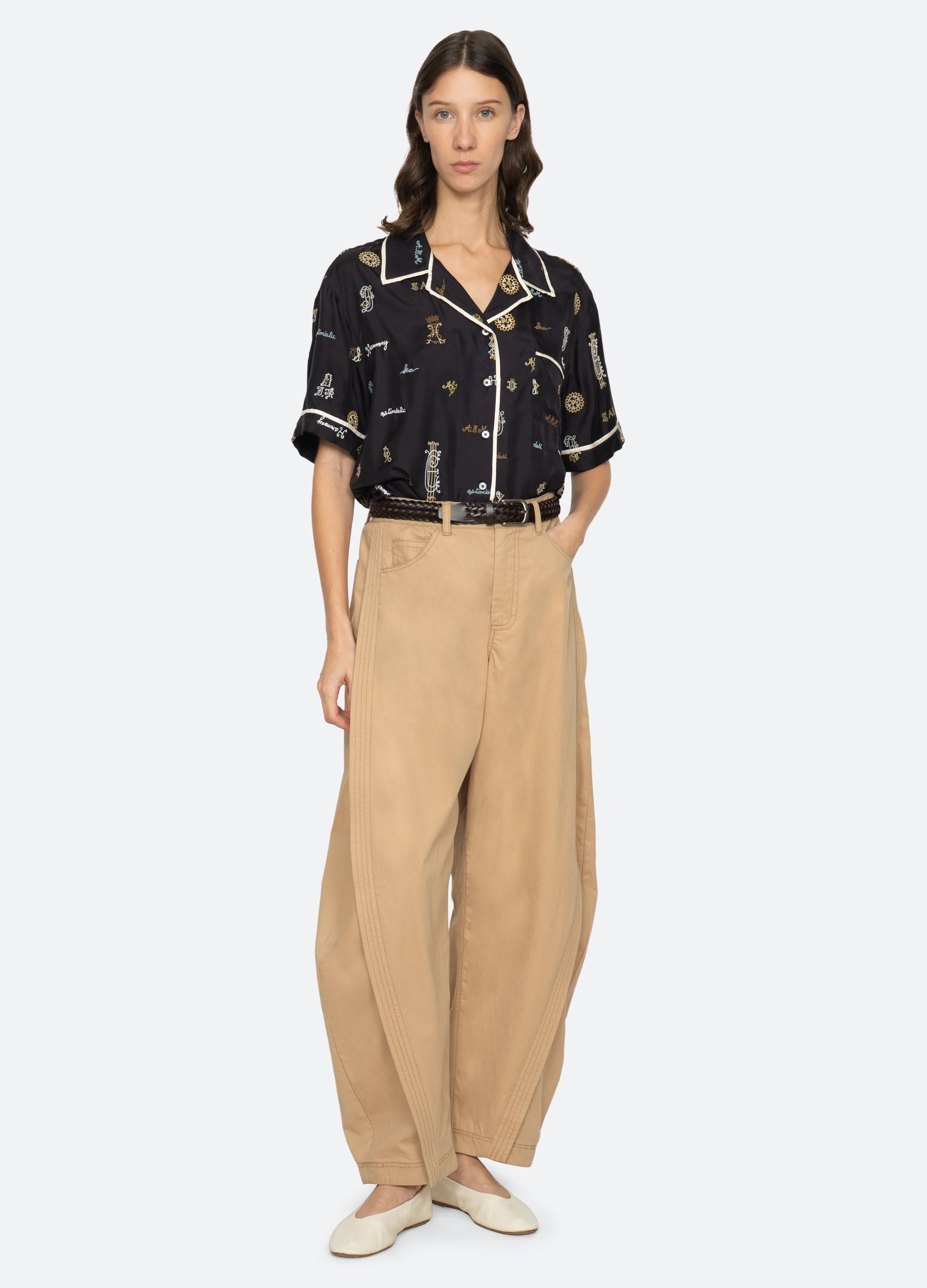 Khaki Odessa Pants | Sea New York