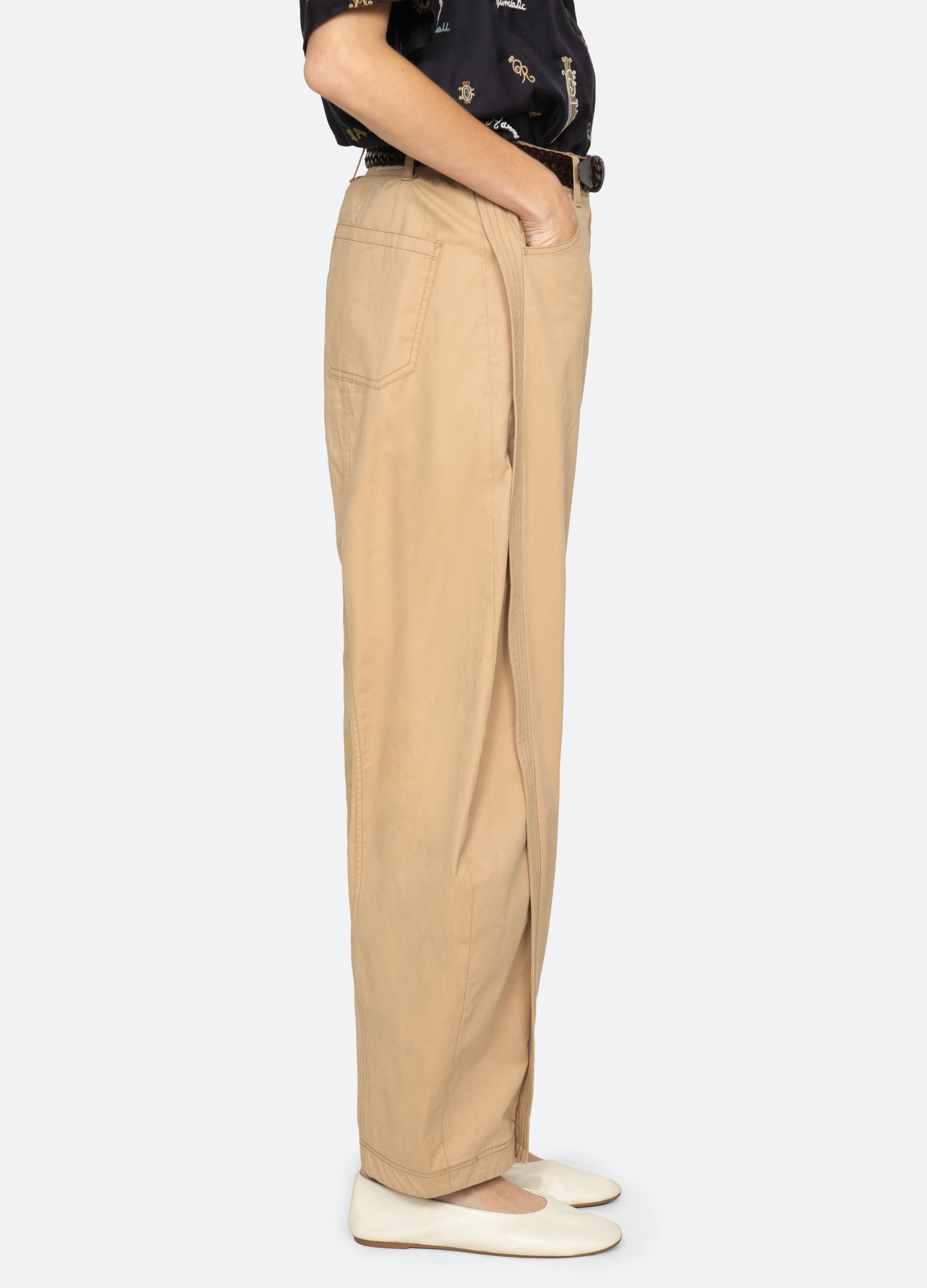 Khaki Odessa Pants | Sea New York