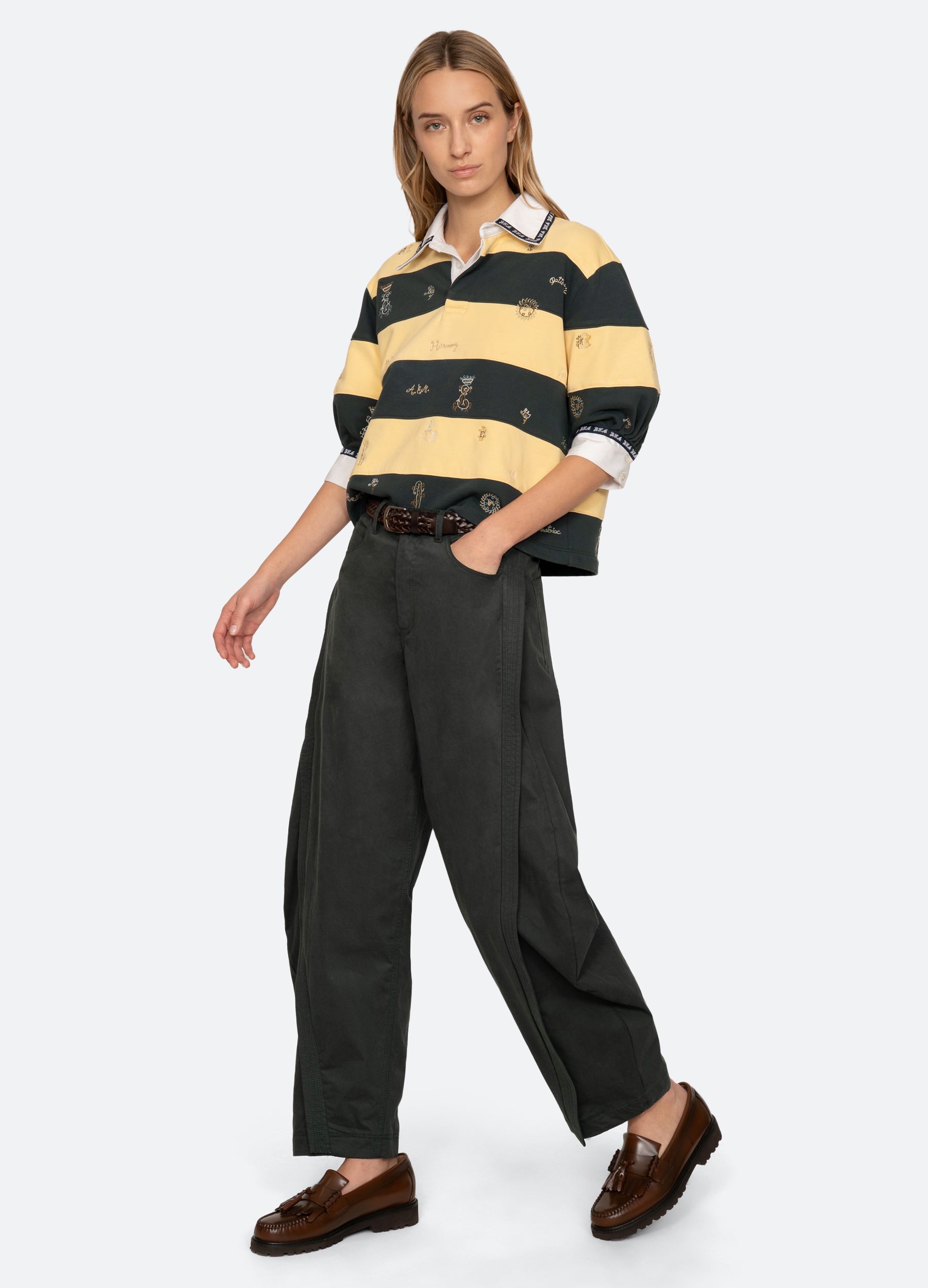 Khaki Odessa Pants | Sea New York