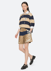 Khaki Georgie Shorts | Sea New York