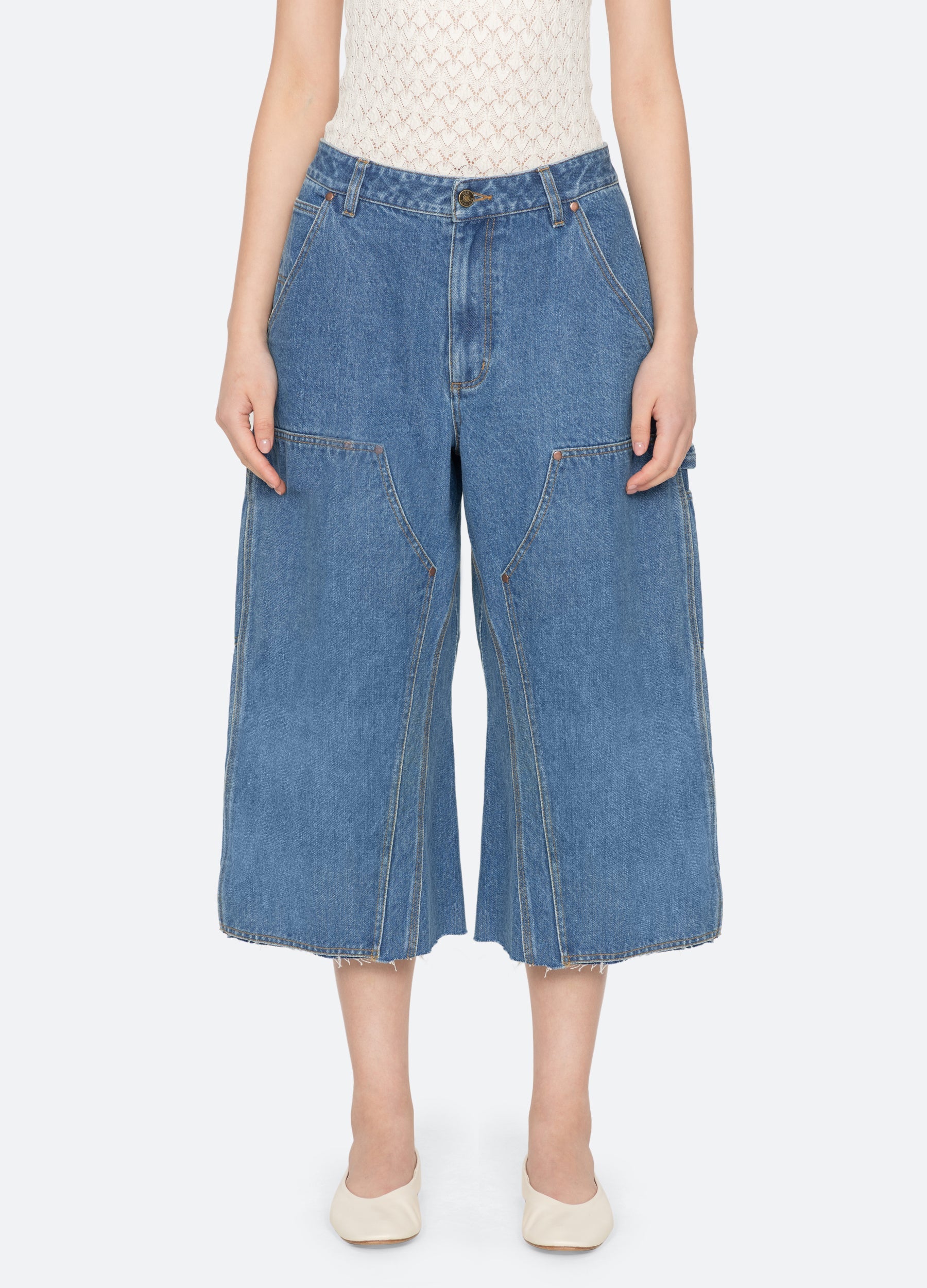 Blue Milene Carpenter Jeans | Sea New York
