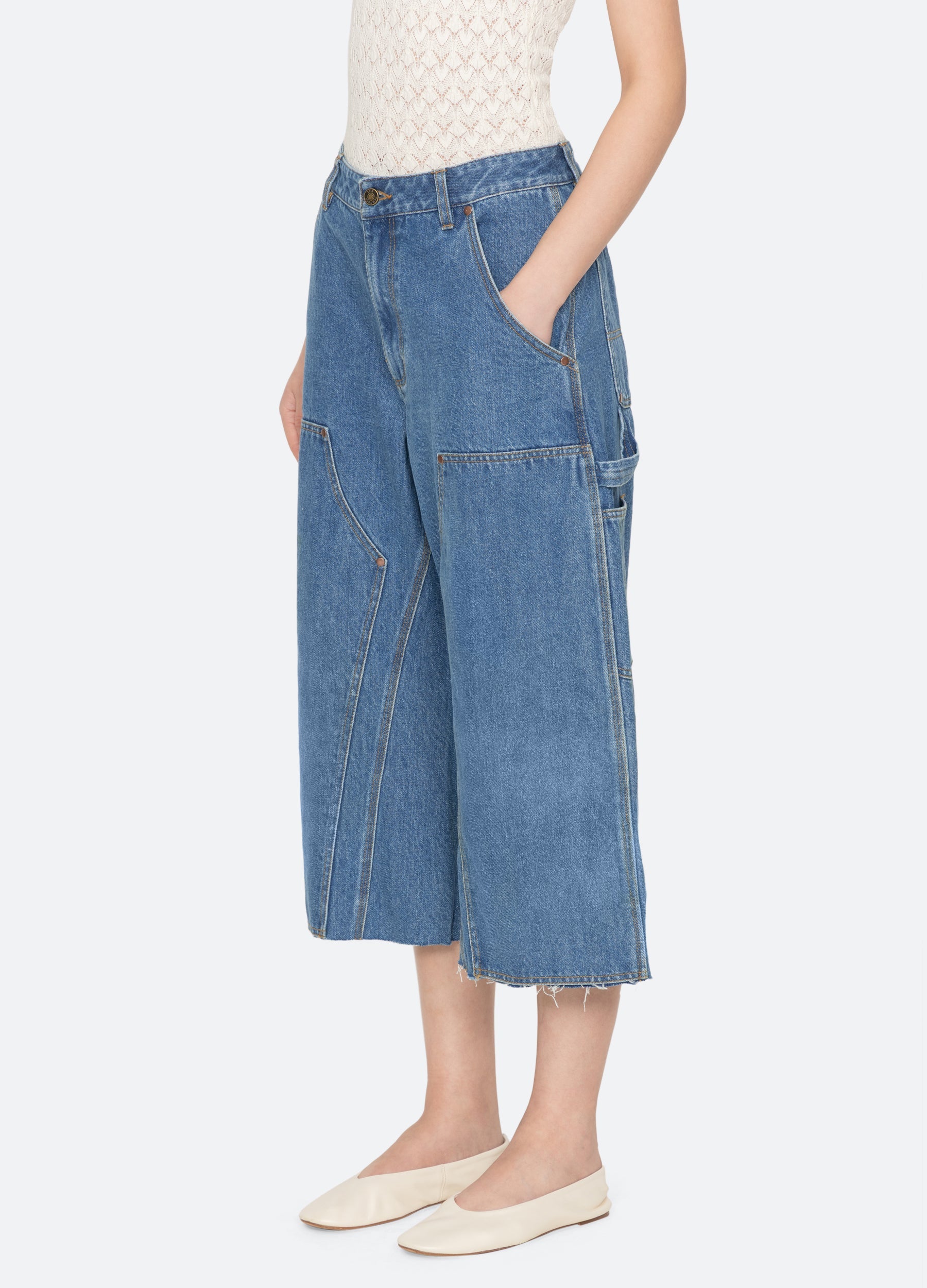 Blue Milene Carpenter Jeans | Sea New York