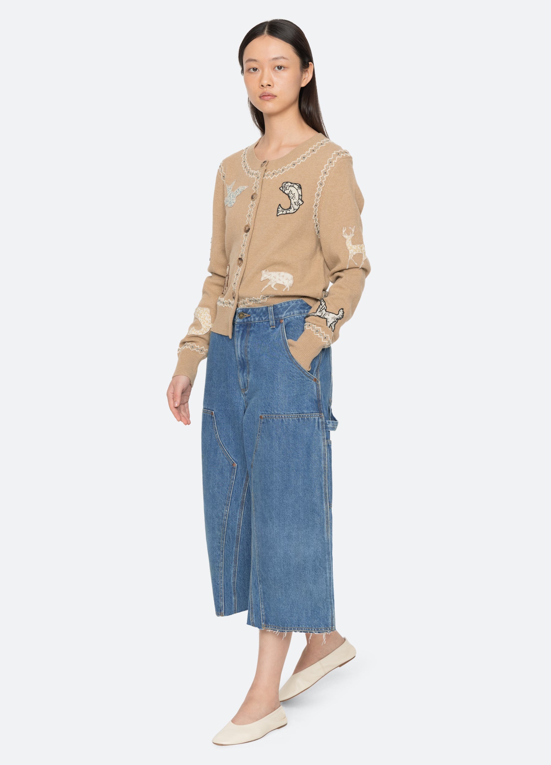 Blue Milene Carpenter Jeans | Sea New York