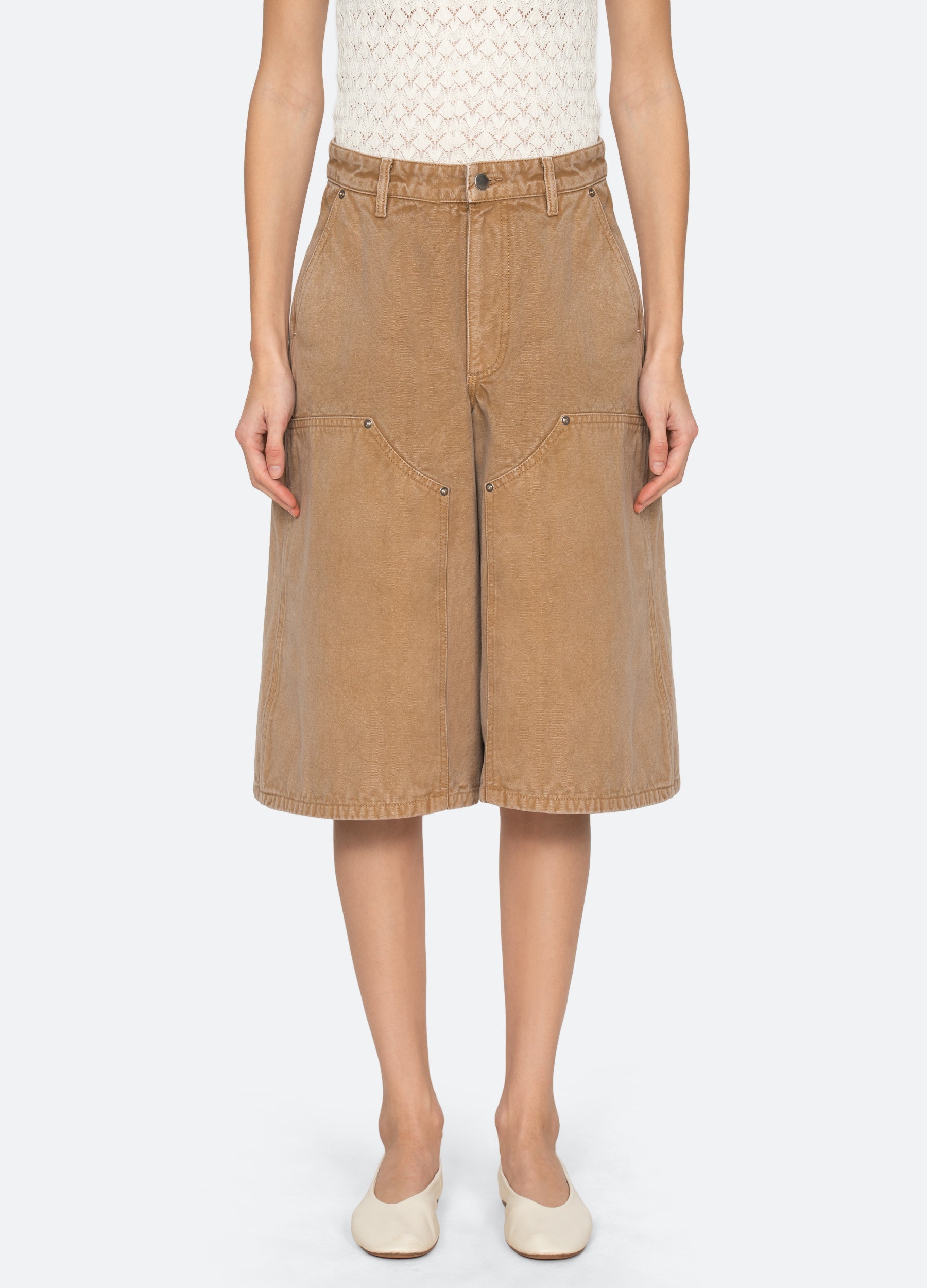 Camel Winslow Shorts | Sea New York