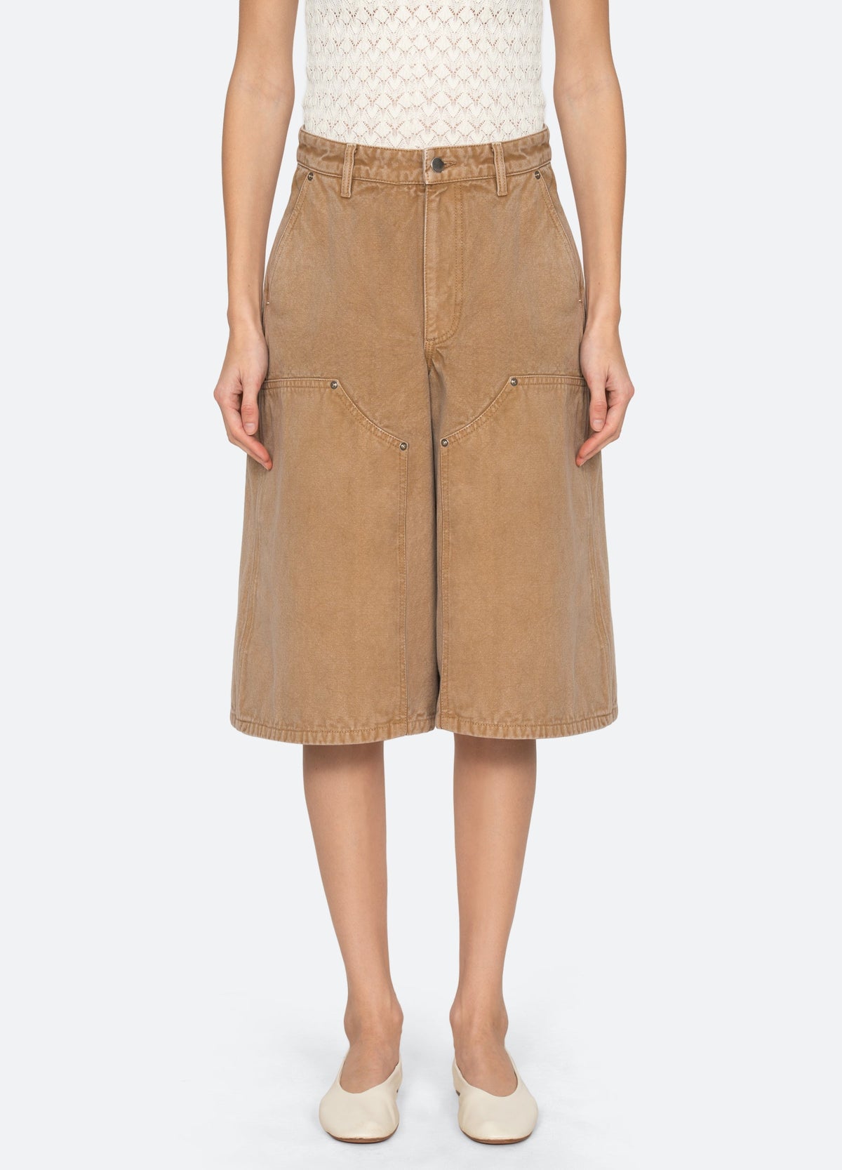 Camel Winslow Shorts | Sea New York