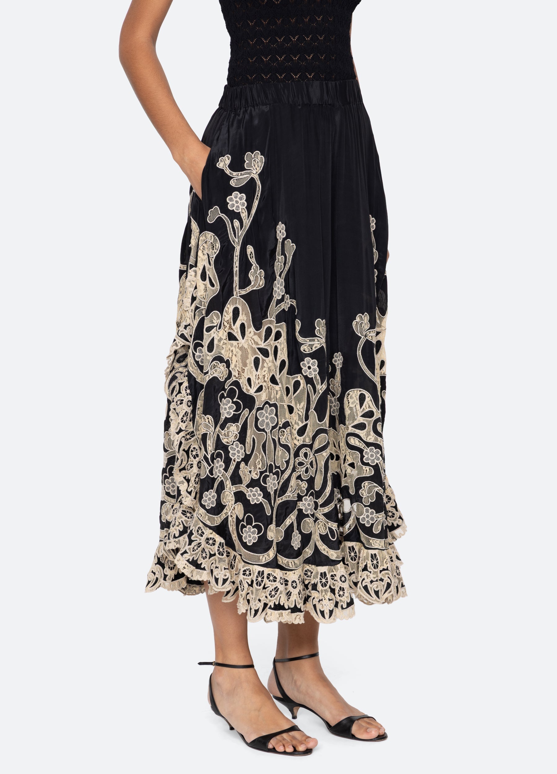 Black Gracelyn Pants | Sea New York