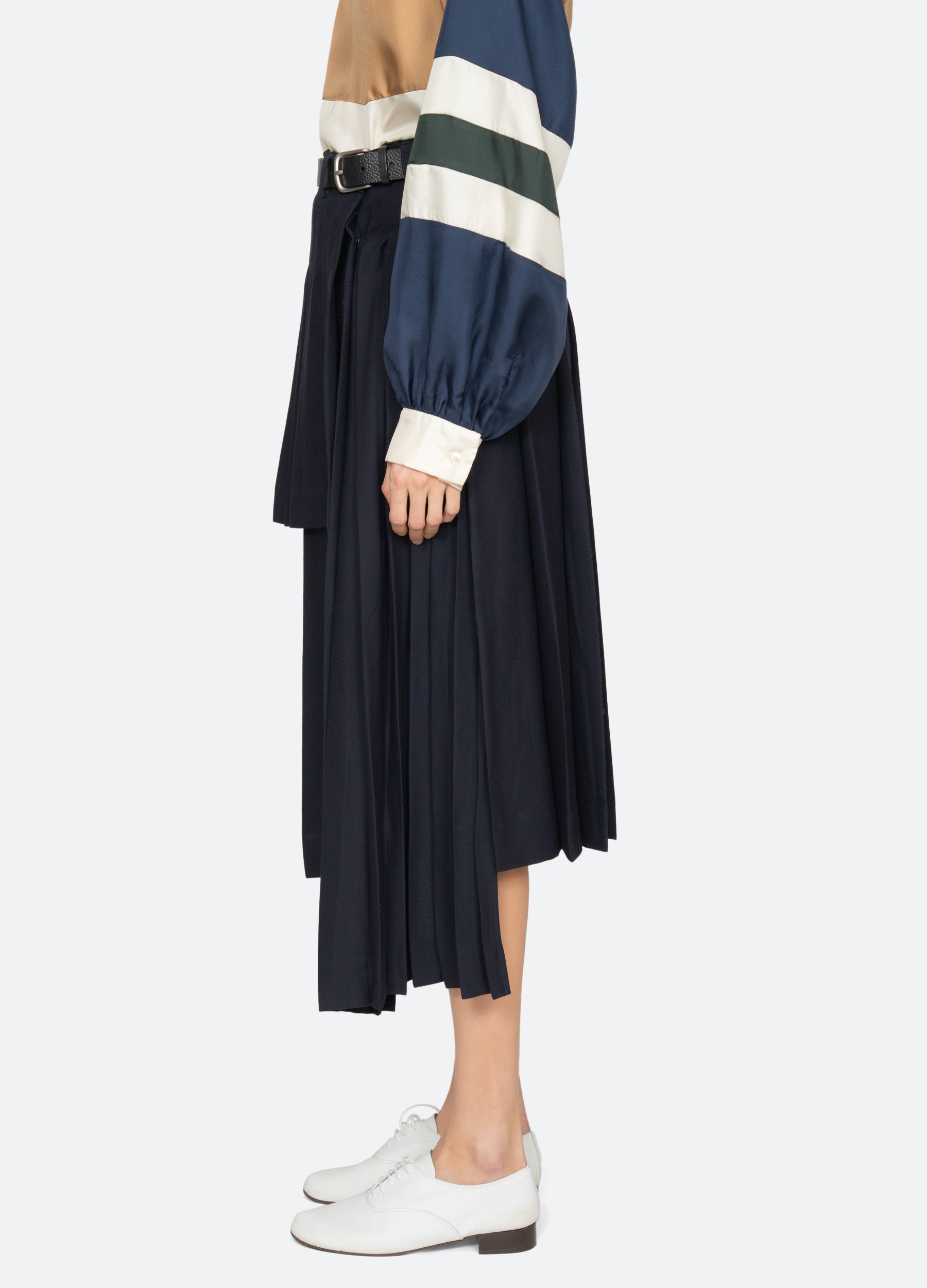 Navy Taliyah Skirt | Sea New York