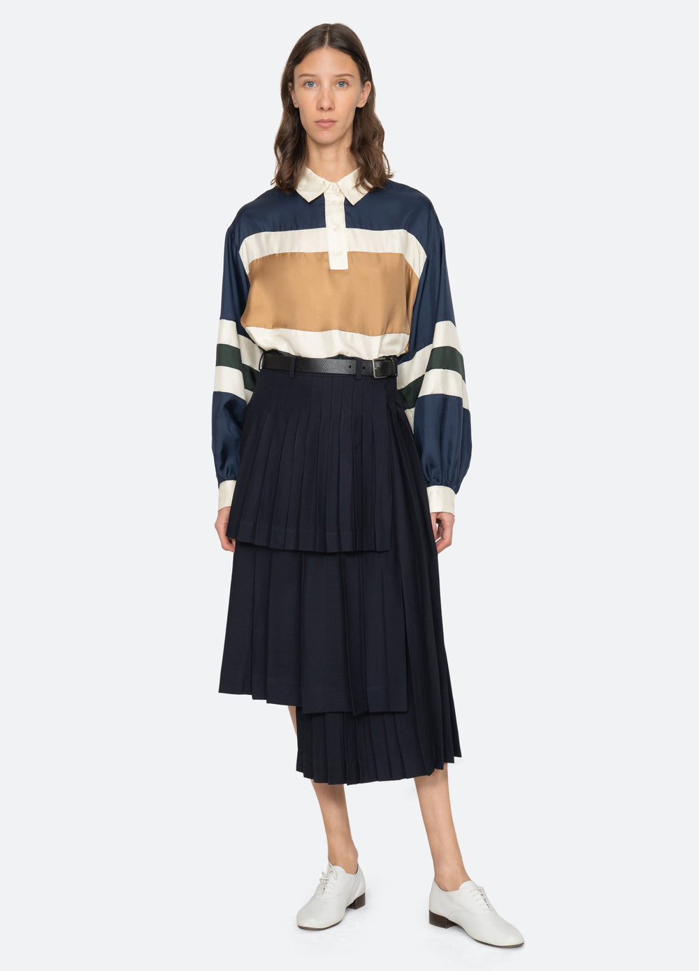 Navy Taliyah Skirt | Sea New York