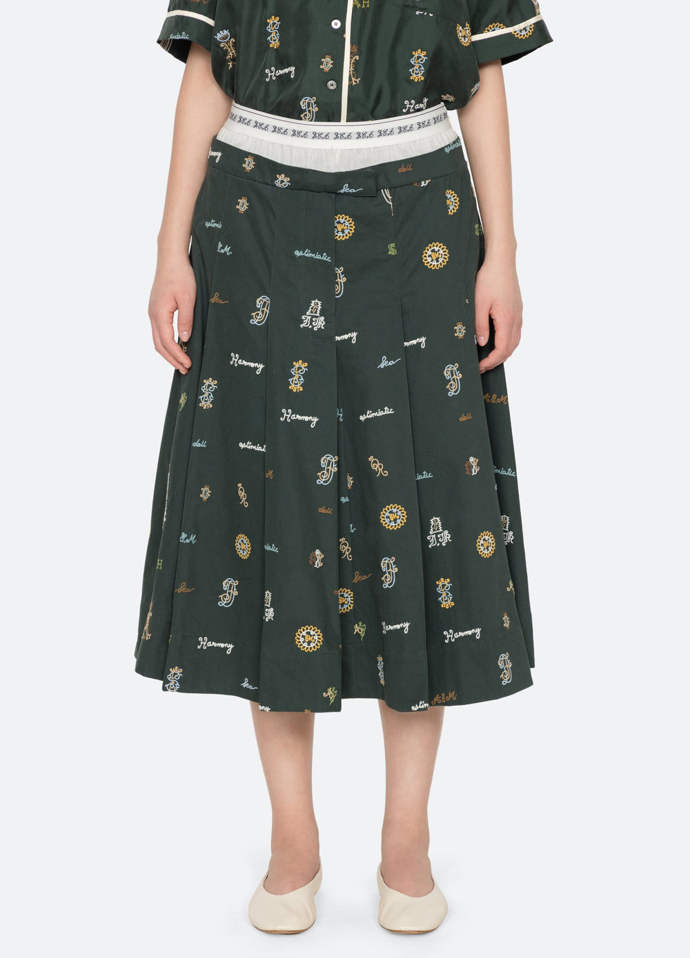 Green Juliet Skirt | Sea New York