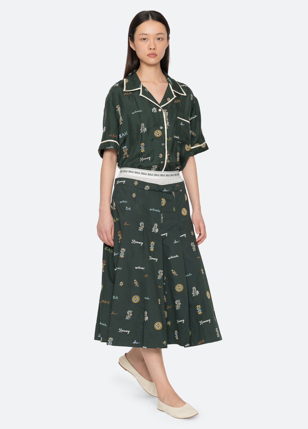 Green Juliet Skirt | Sea New York