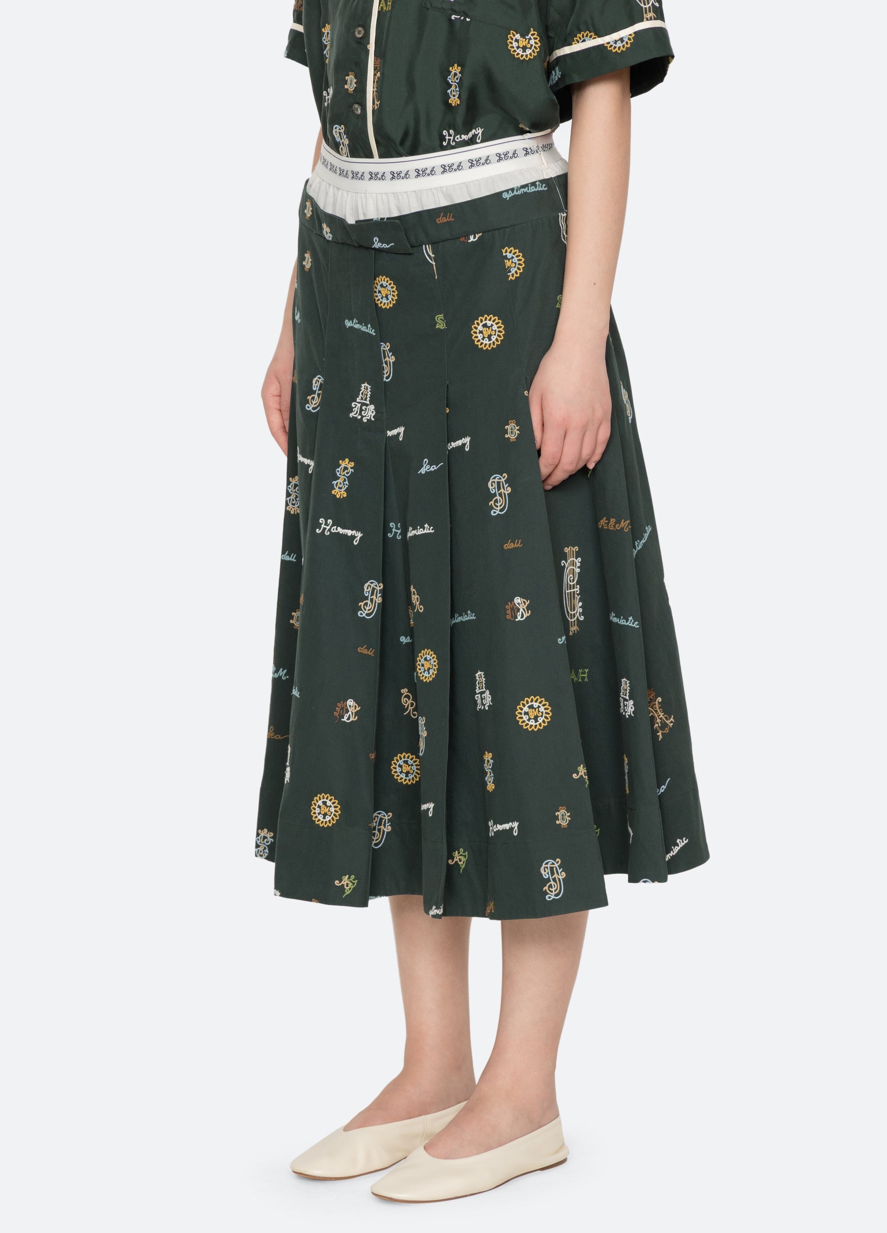 Green Juliet Skirt | Sea New York