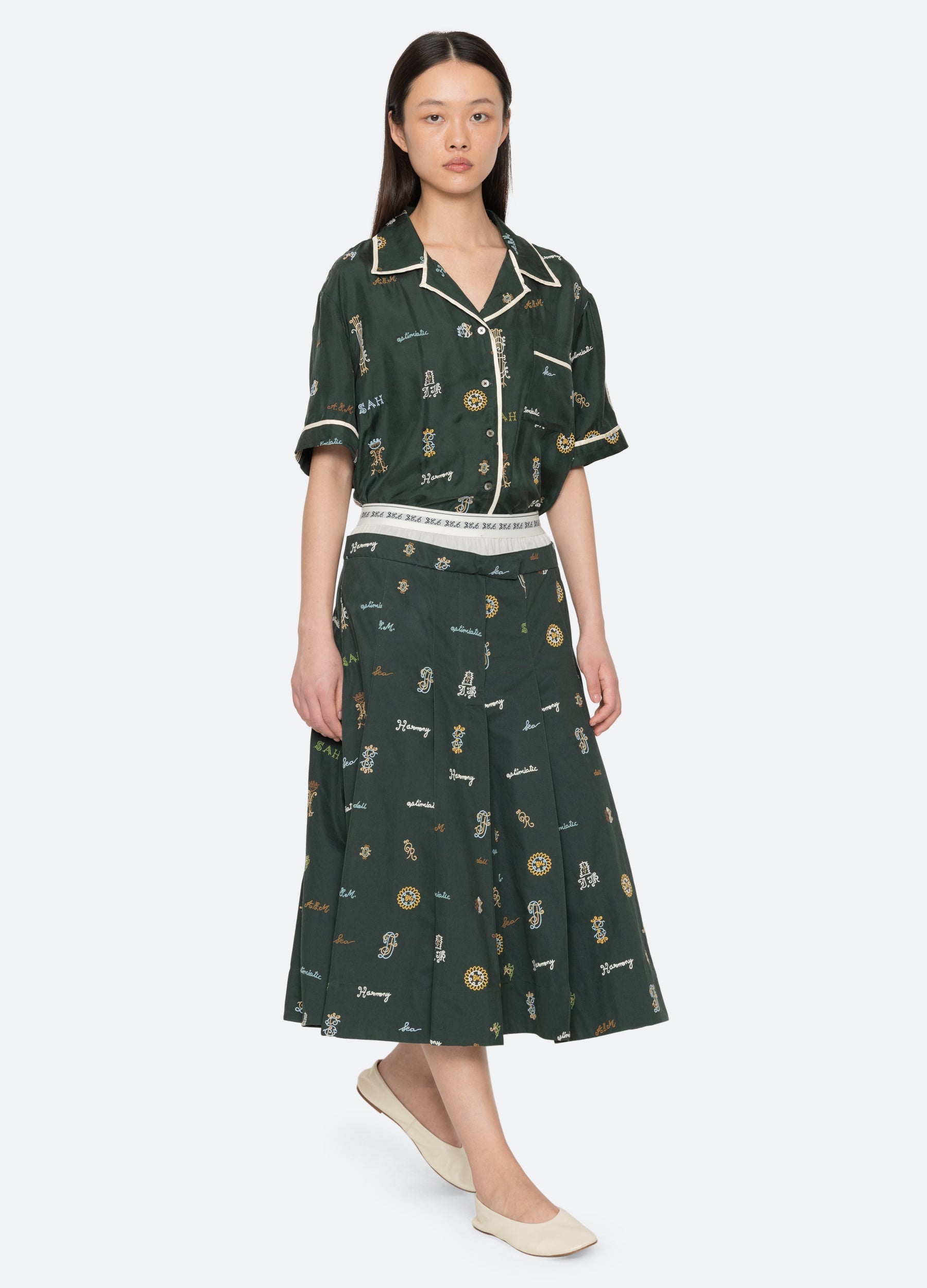 Green Juliet Skirt | Sea New York