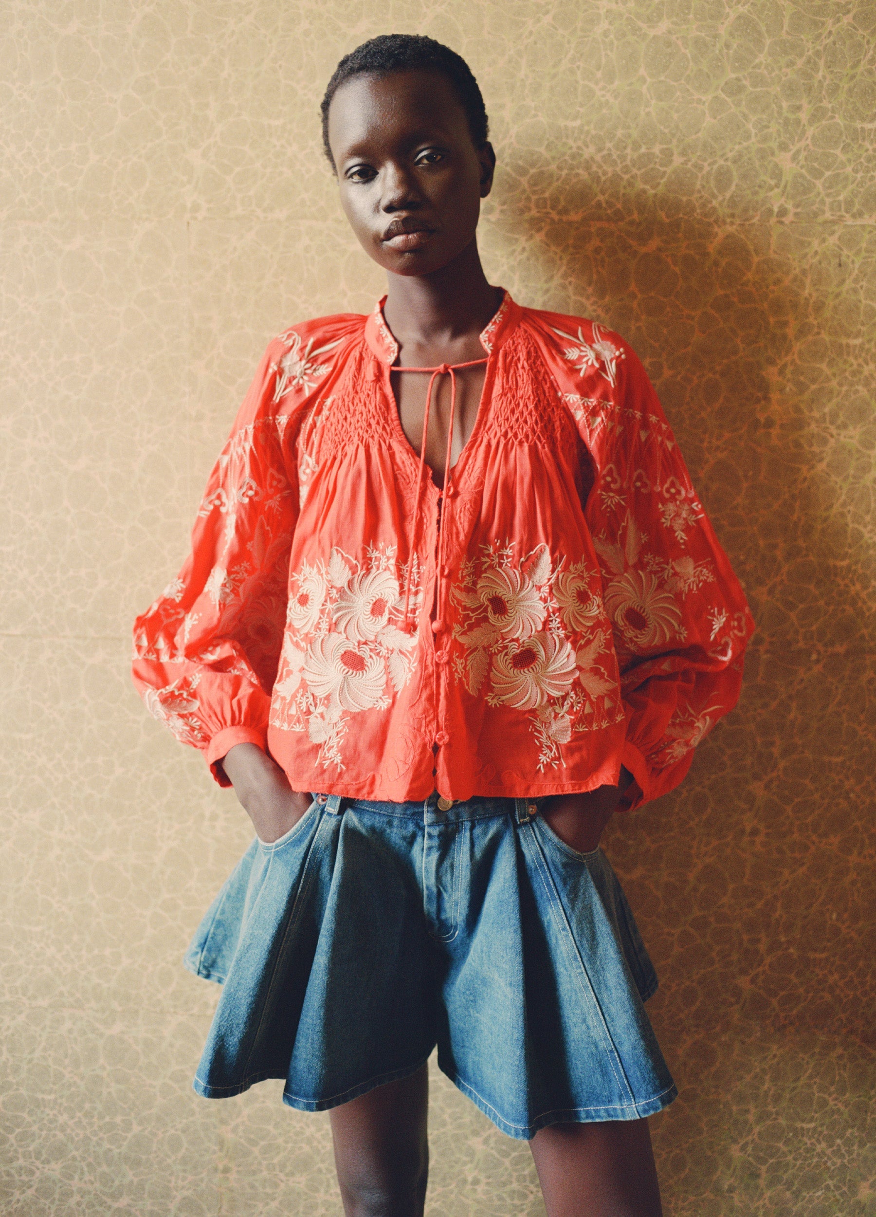 Blue Stasia Shorts | Sea New York