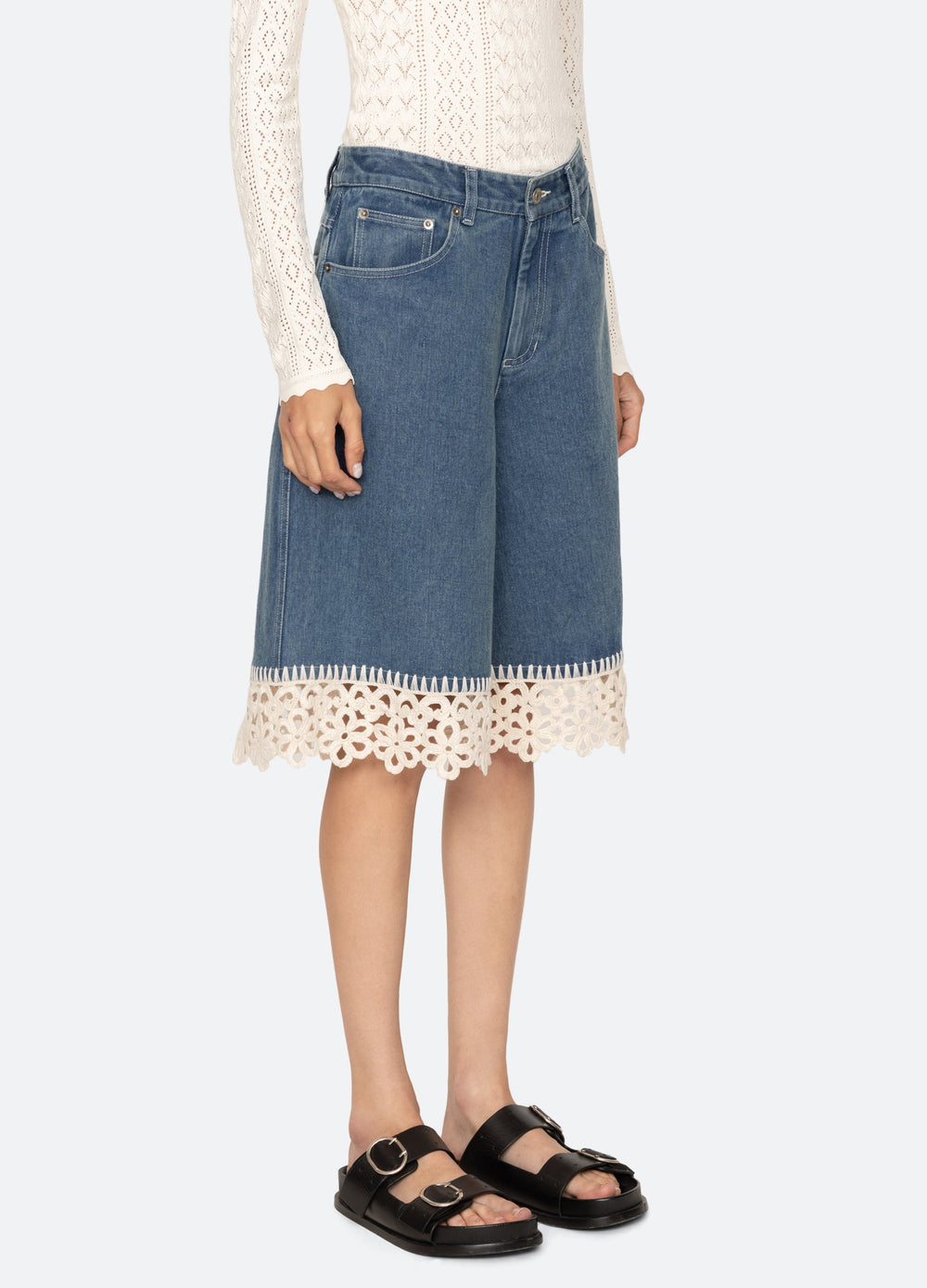 Blue Stasia Culottes | Sea New York