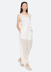 White Leila Pants | Sea New York