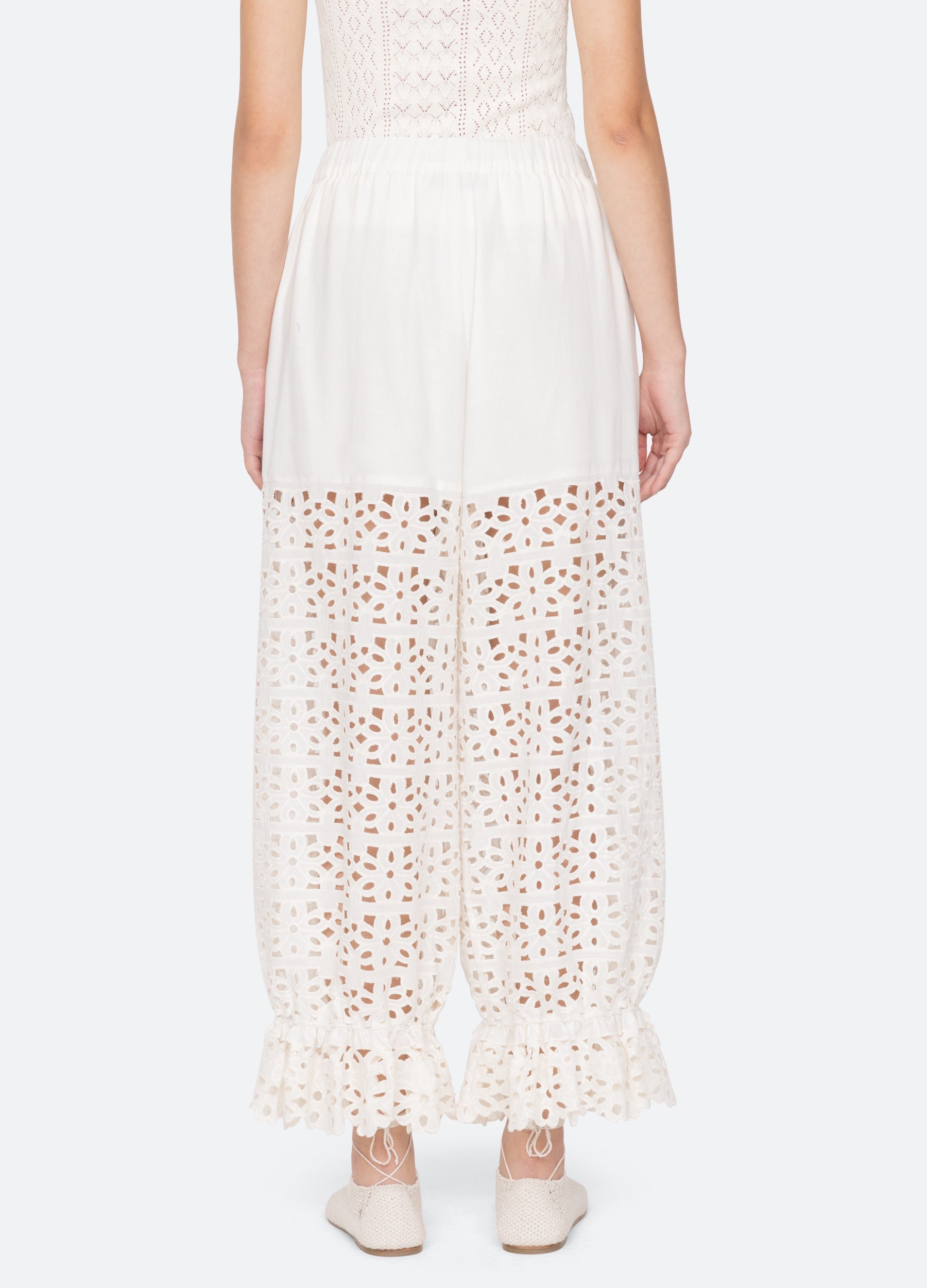 White Leila Pants | Sea New York