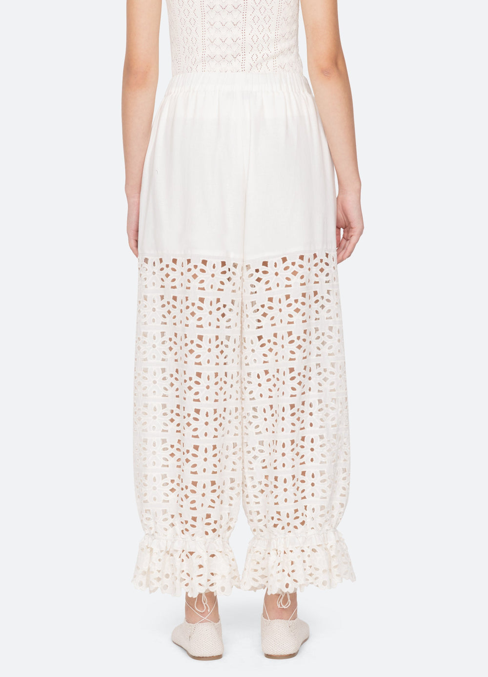 White Leila Pants | Sea New York
