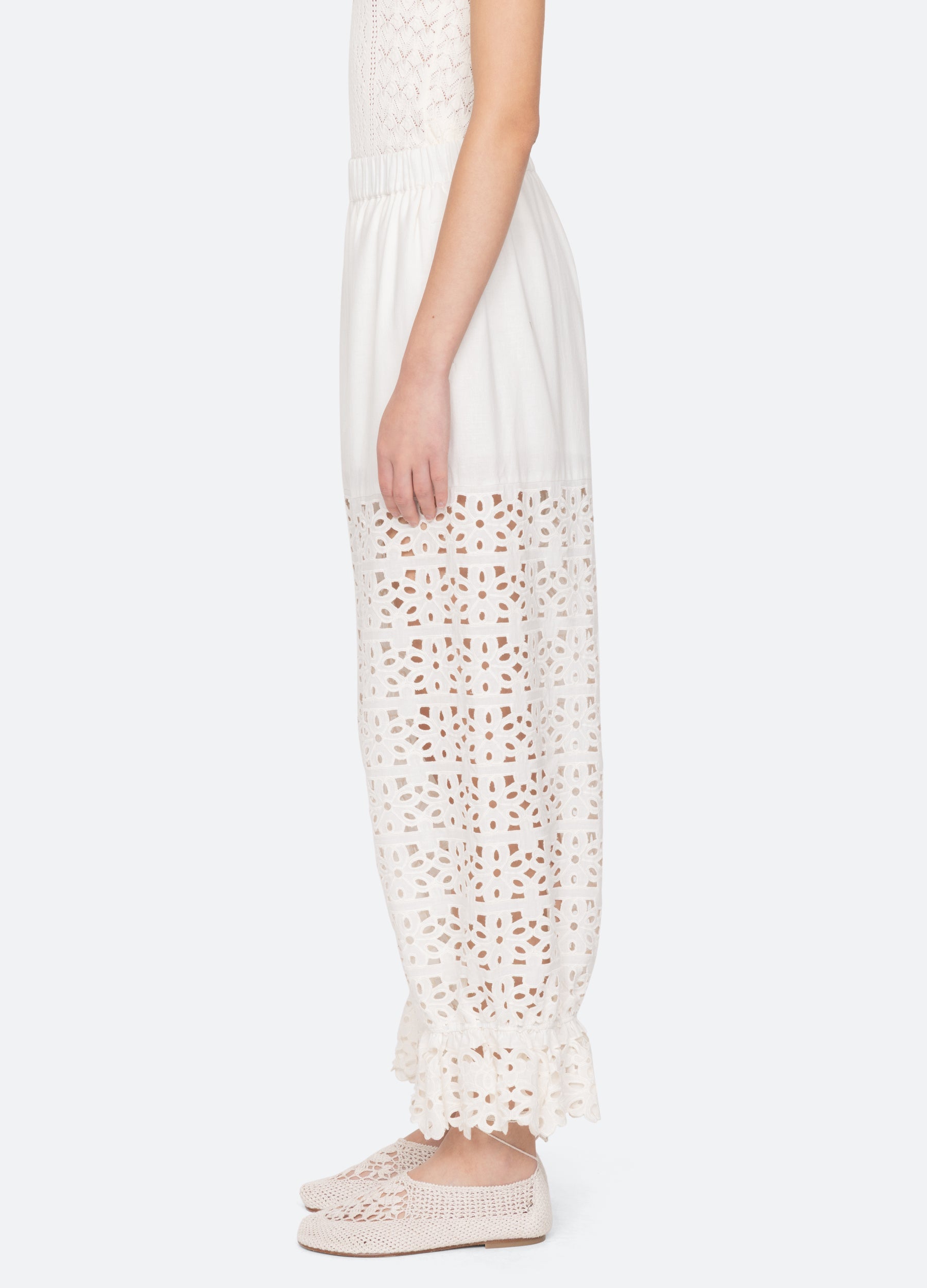 White Leila Pants | Sea New York
