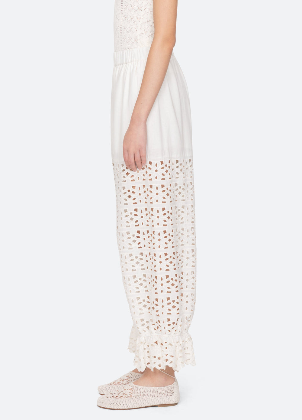 White Leila Pants | Sea New York