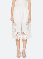 White Leila Culottes | Sea New York