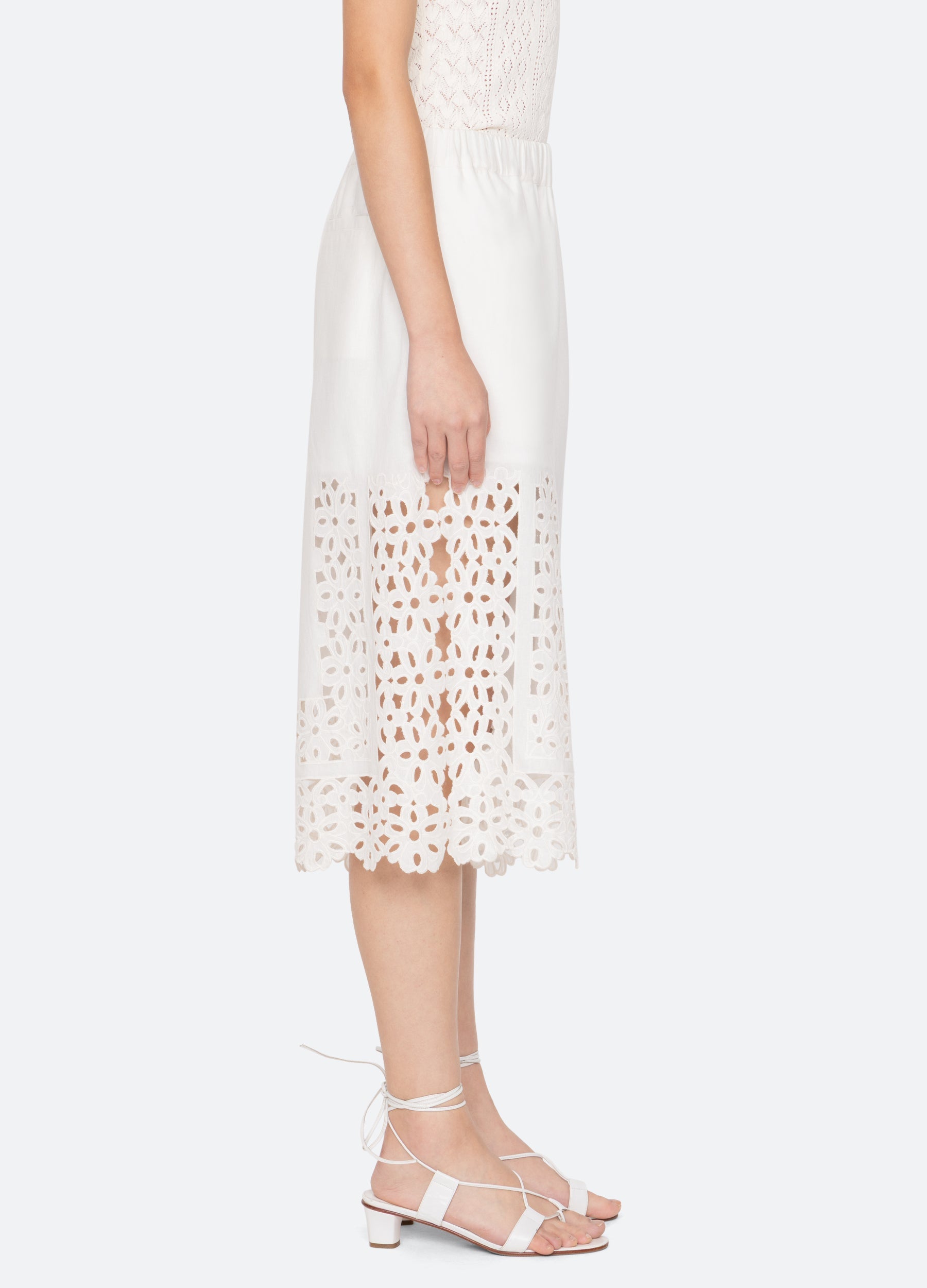 White Leila Culottes | Sea New York