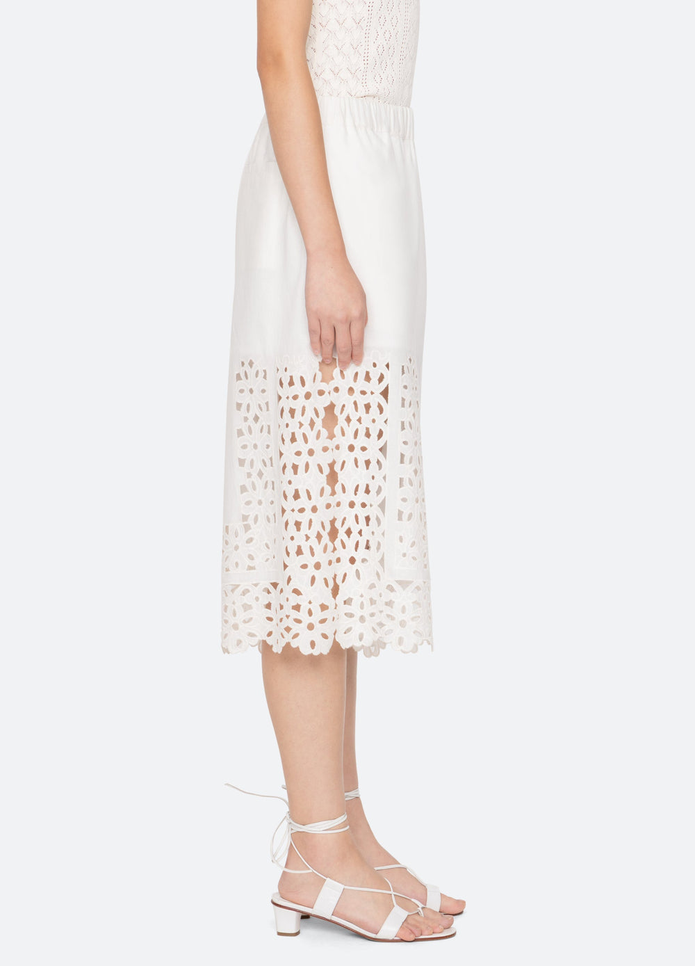 White Leila Culottes | Sea New York
