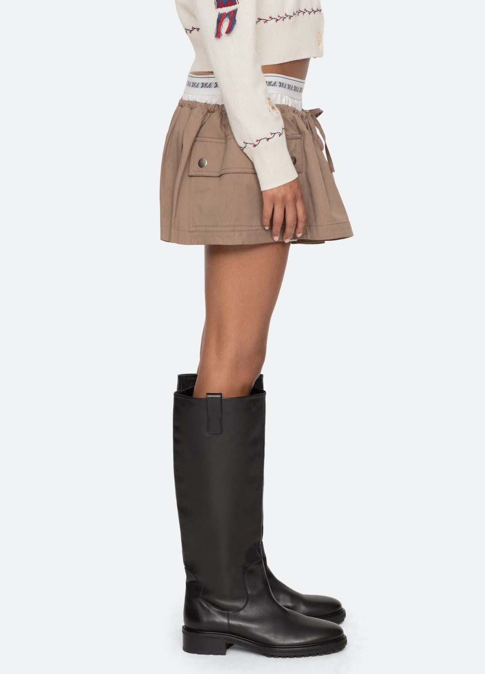 Cream Lois Shorts | Sea New York