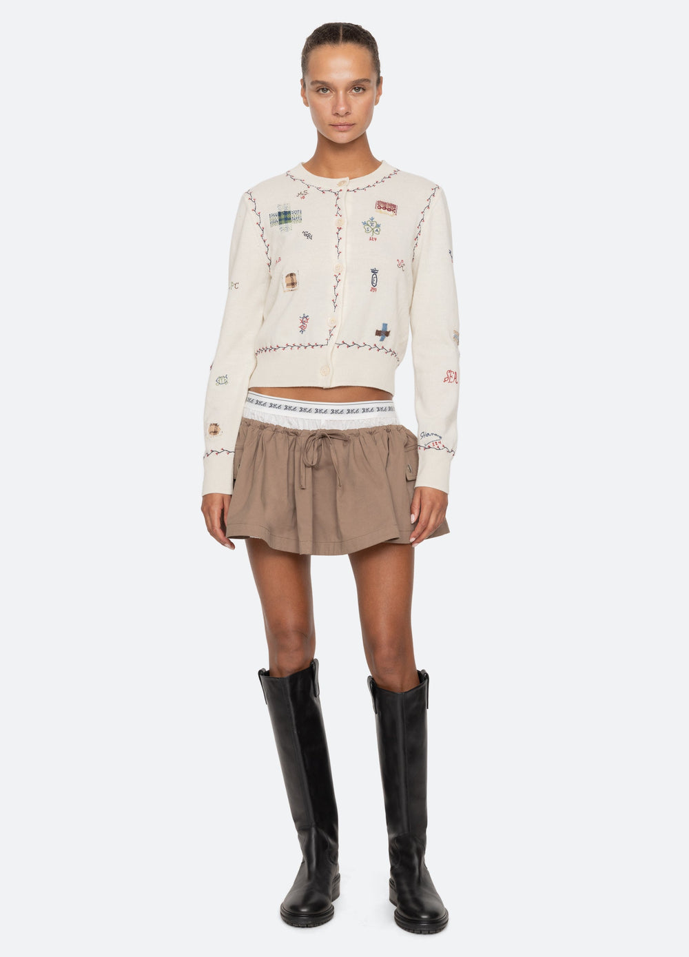 Cream Lois Shorts | Sea New York