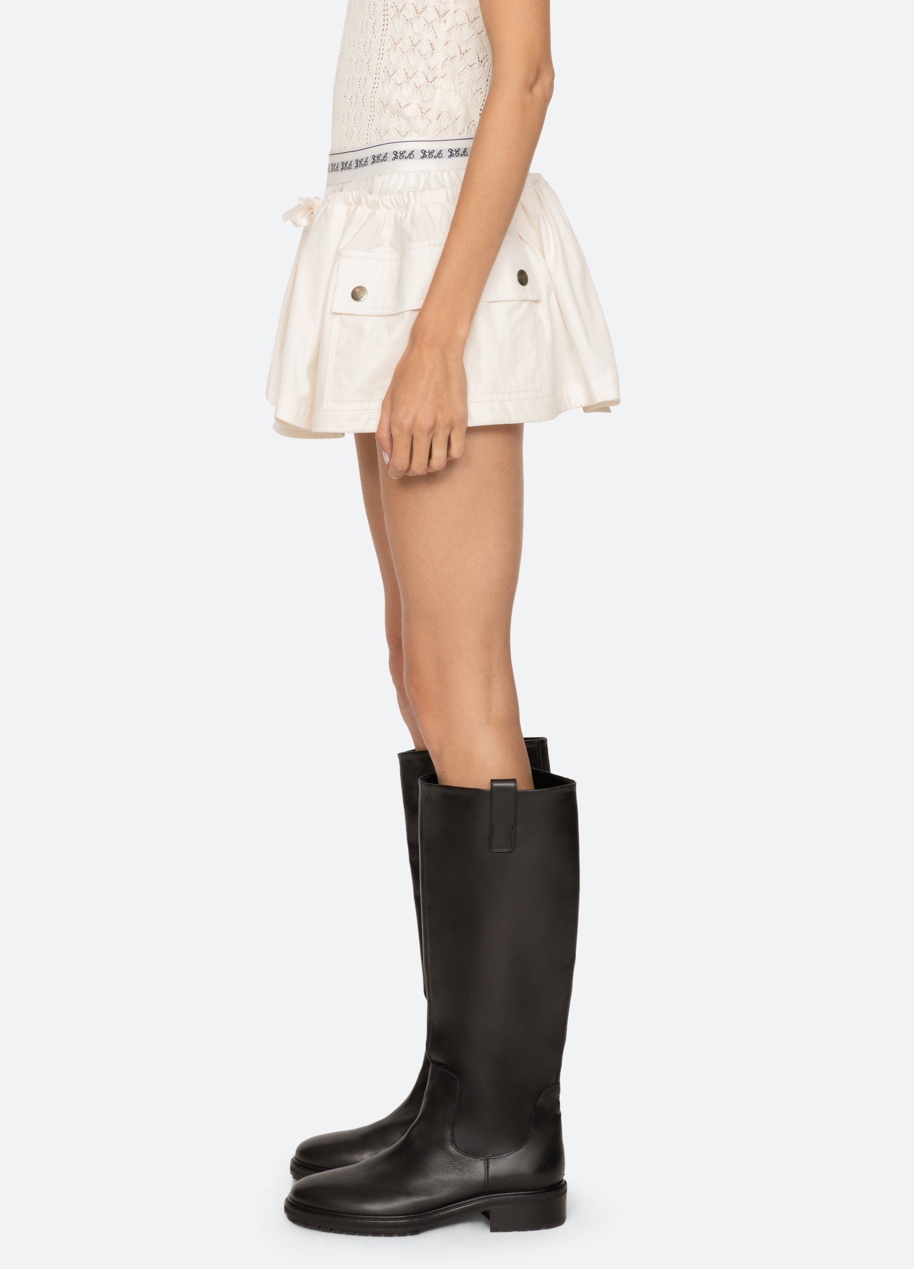 Cream Lois Shorts | Sea New York