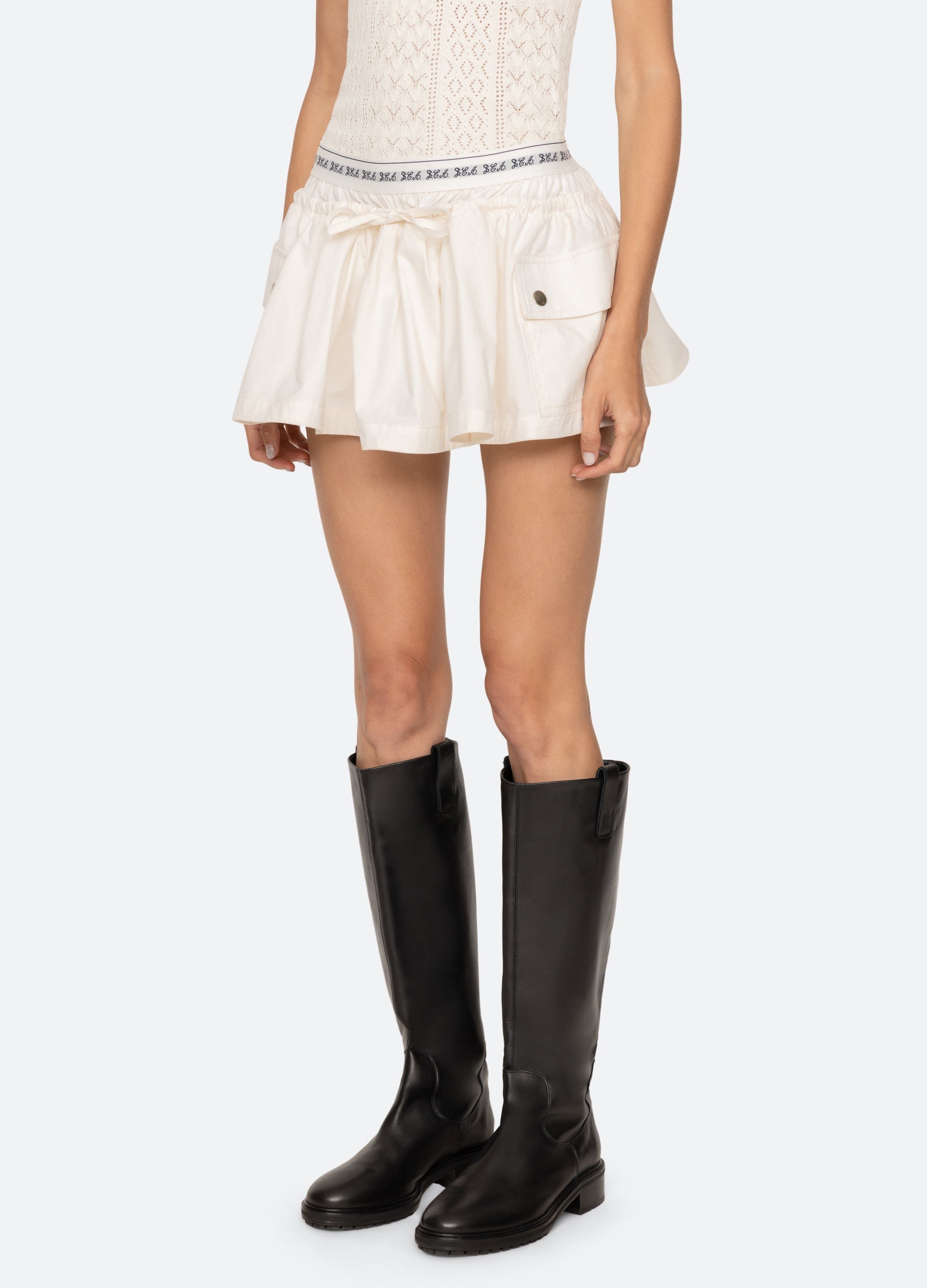 Cream Lois Shorts | Sea New York