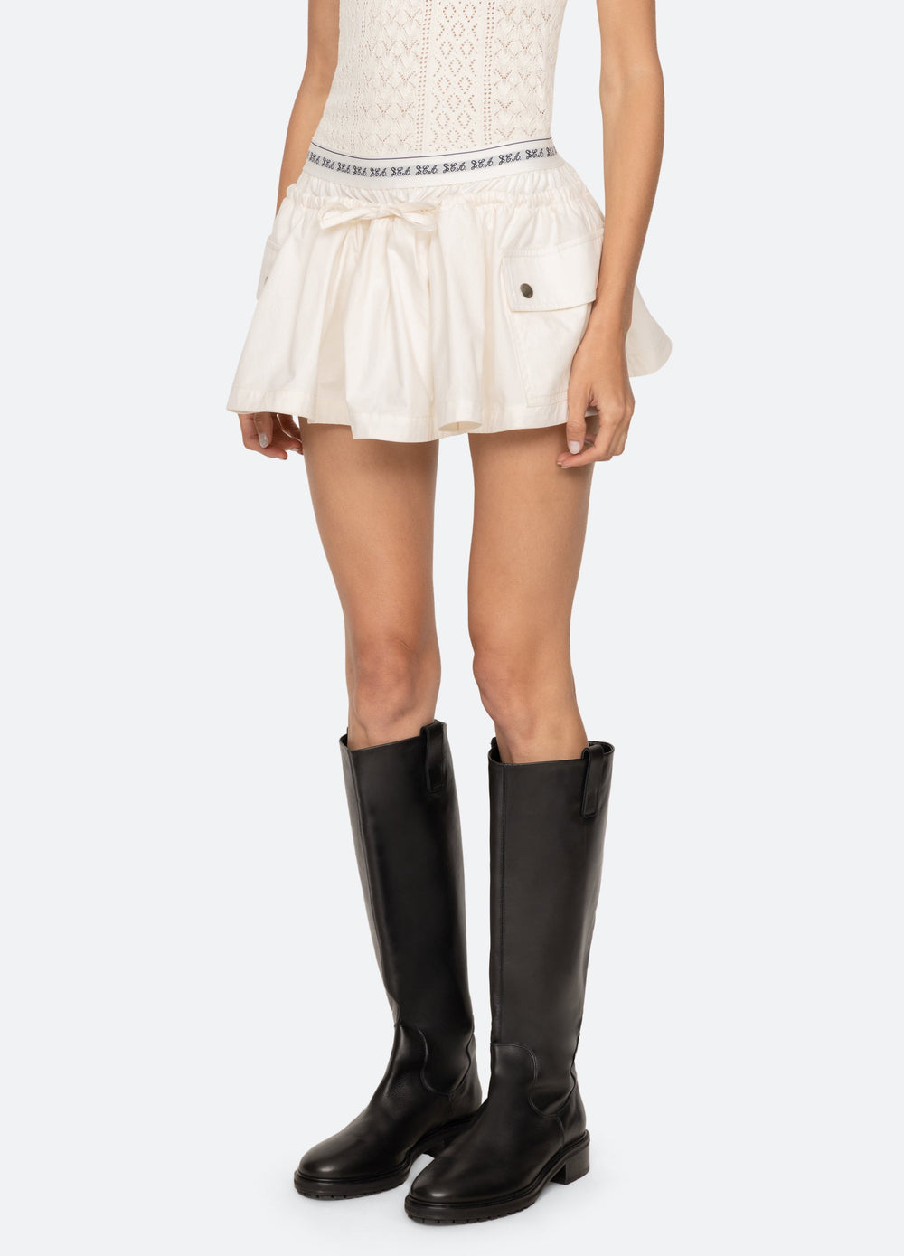 Cream Lois Shorts | Sea New York