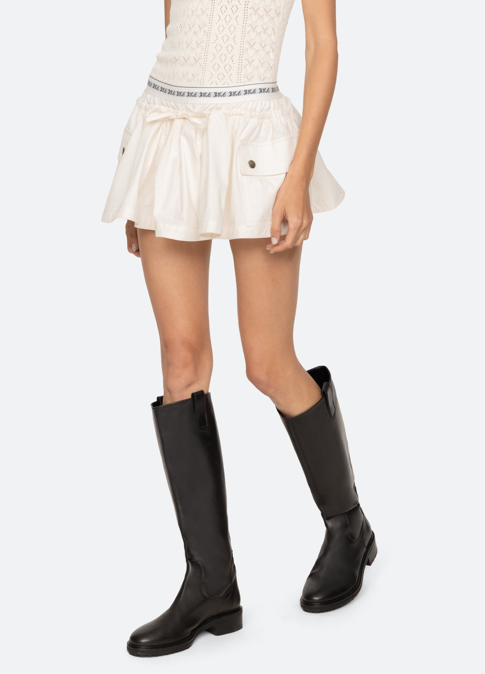 Cream Lois Shorts | Sea New York