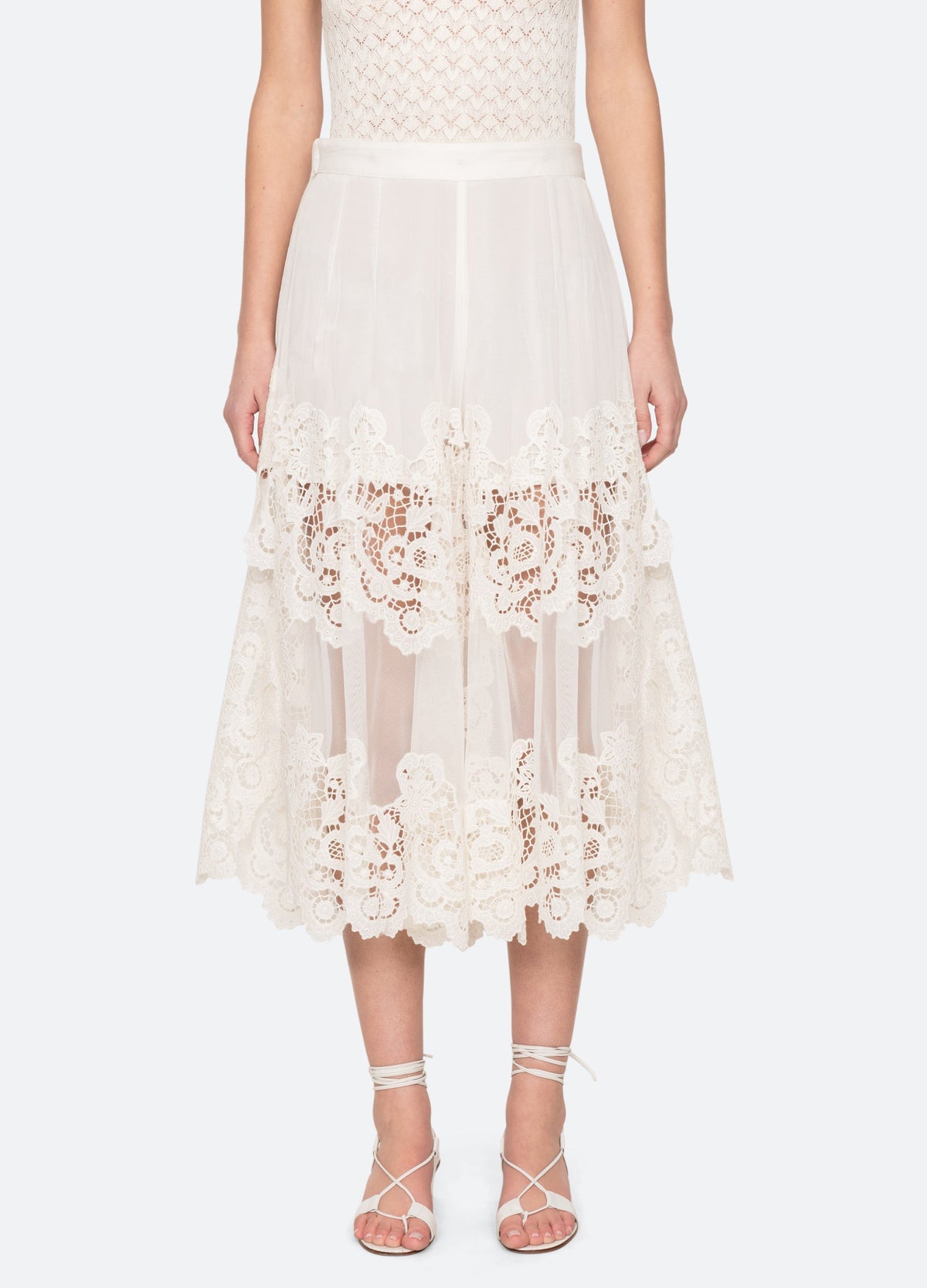 Cream Sofia Pants | Sea New York