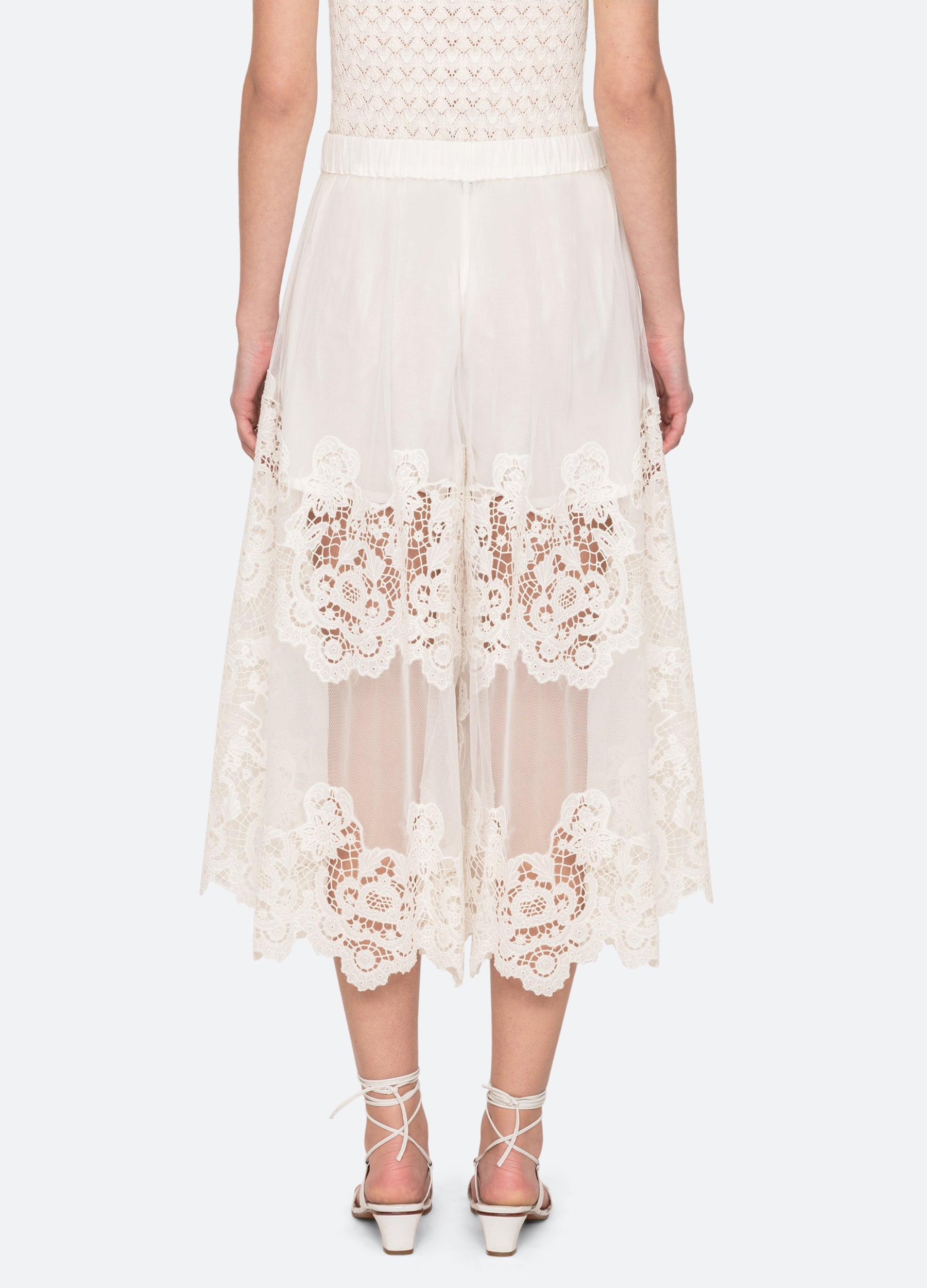 Cream Sofia Pants | Sea New York
