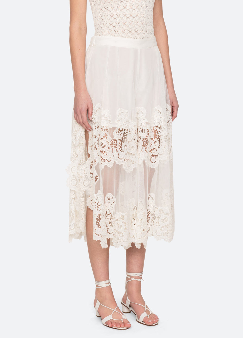 Cream Sofia Pants | Sea New York
