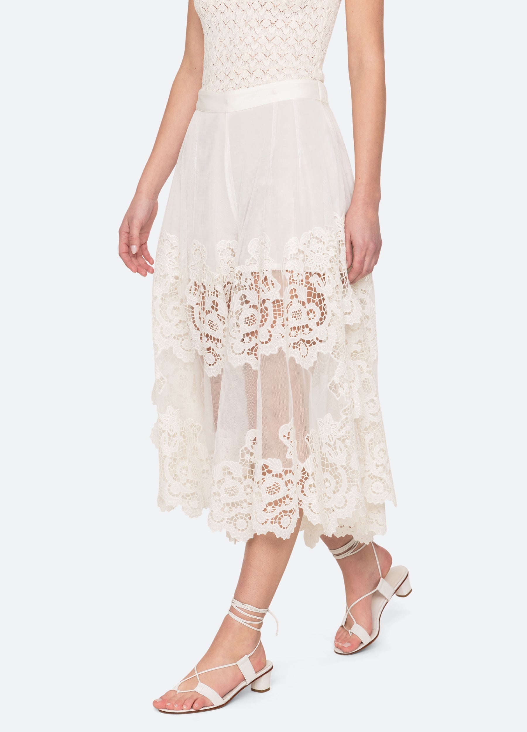 Cream Sofia Pants | Sea New York
