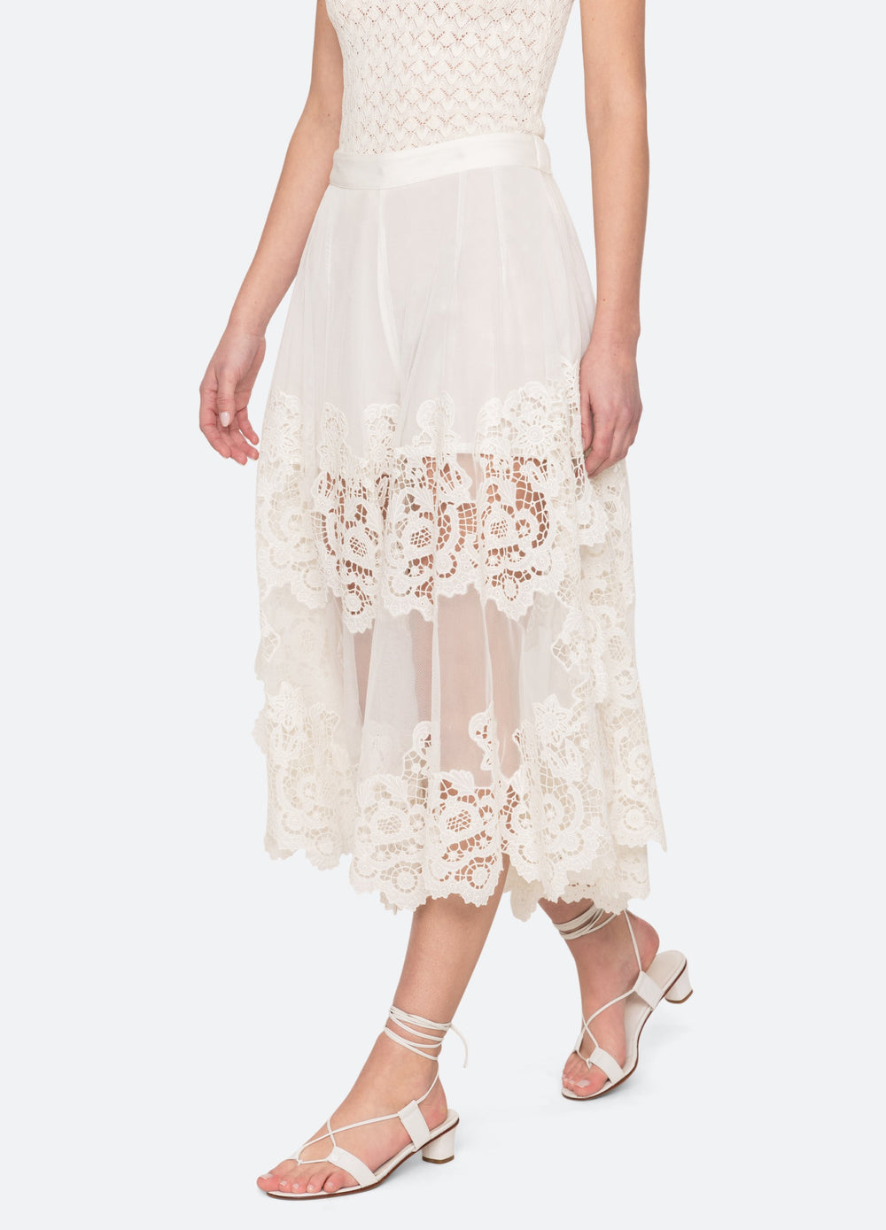 Cream Sofia Pants | Sea New York