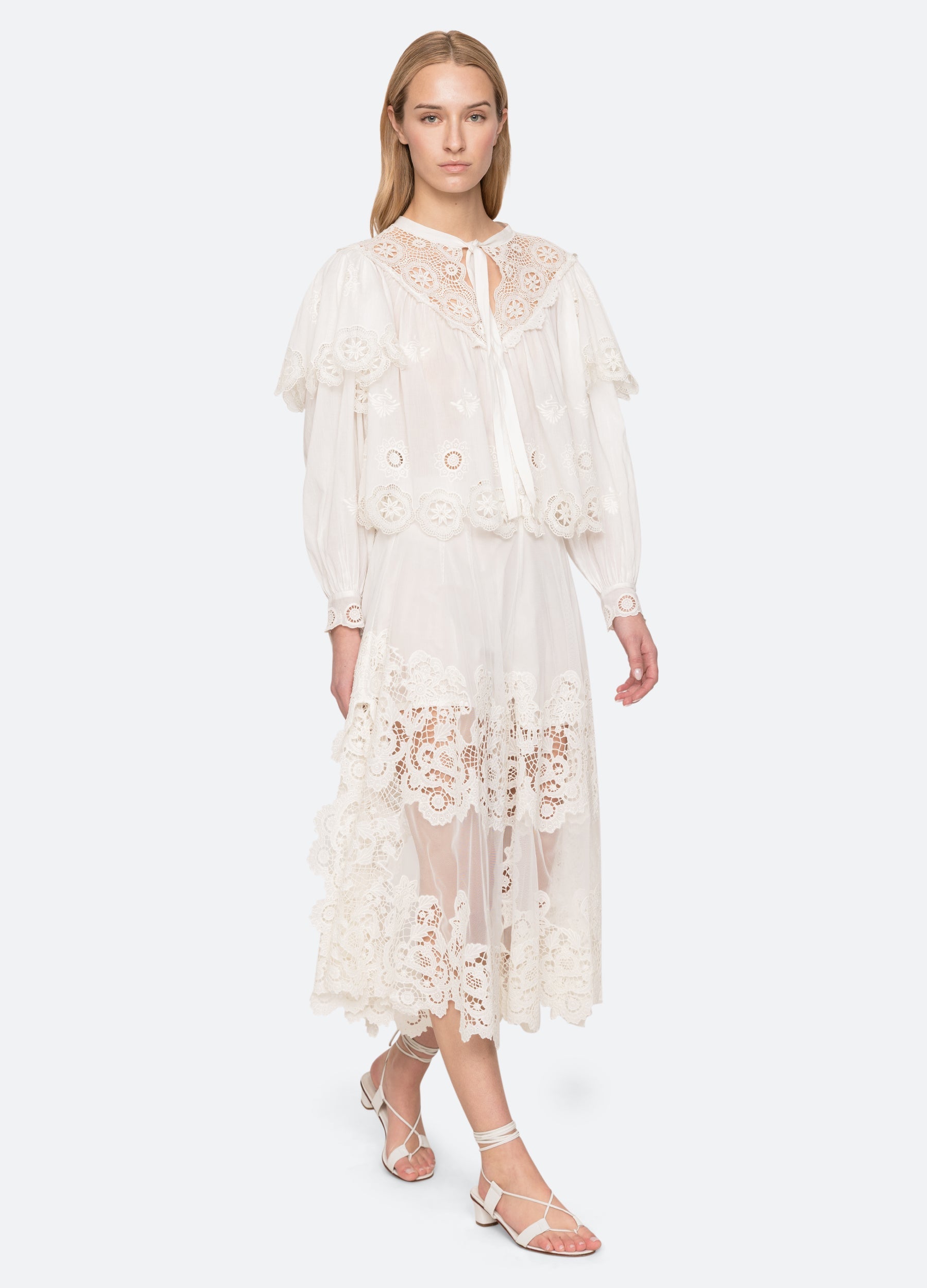 Cream Sofia Pants | Sea New York
