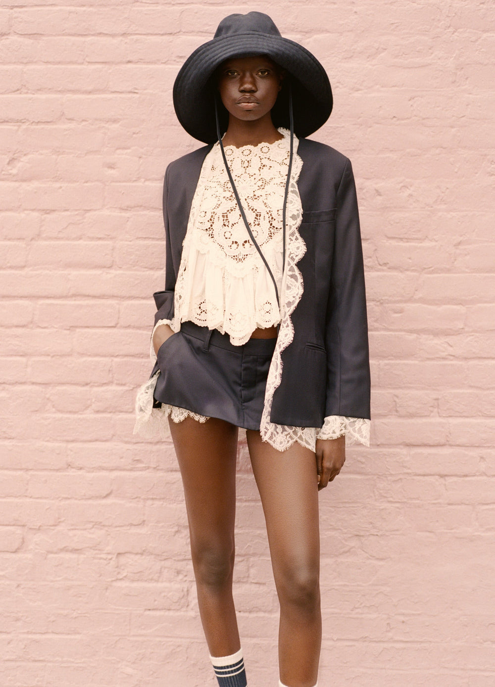 Navy Fiora Skort | Sea New York