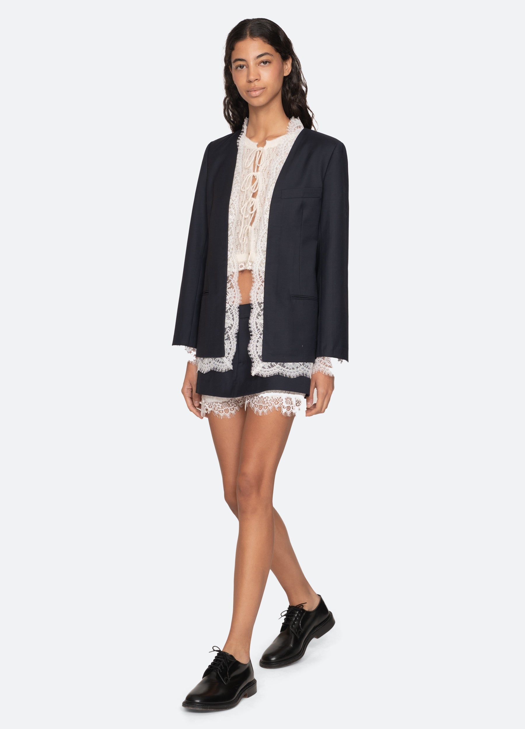 Navy Fiora Skort | Sea New York