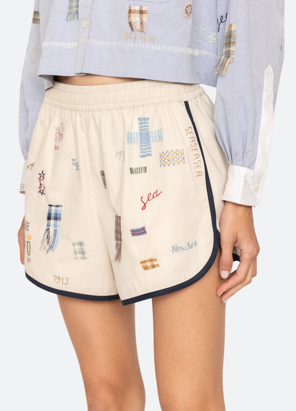 Navy Claira Shorts | Sea New York