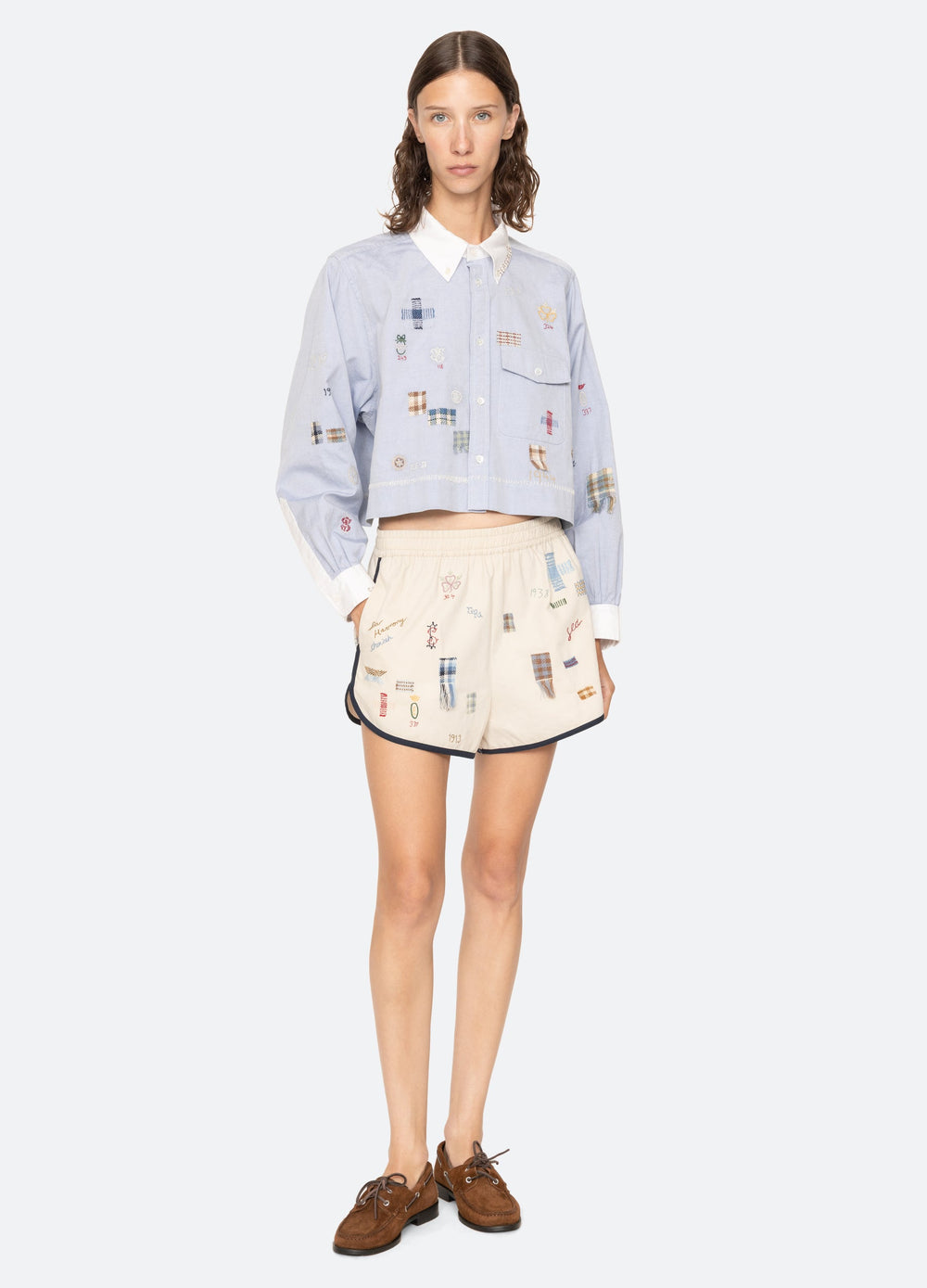 Navy Claira Shorts | Sea New York