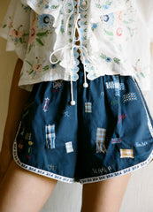 Navy Claira Shorts | Sea New York