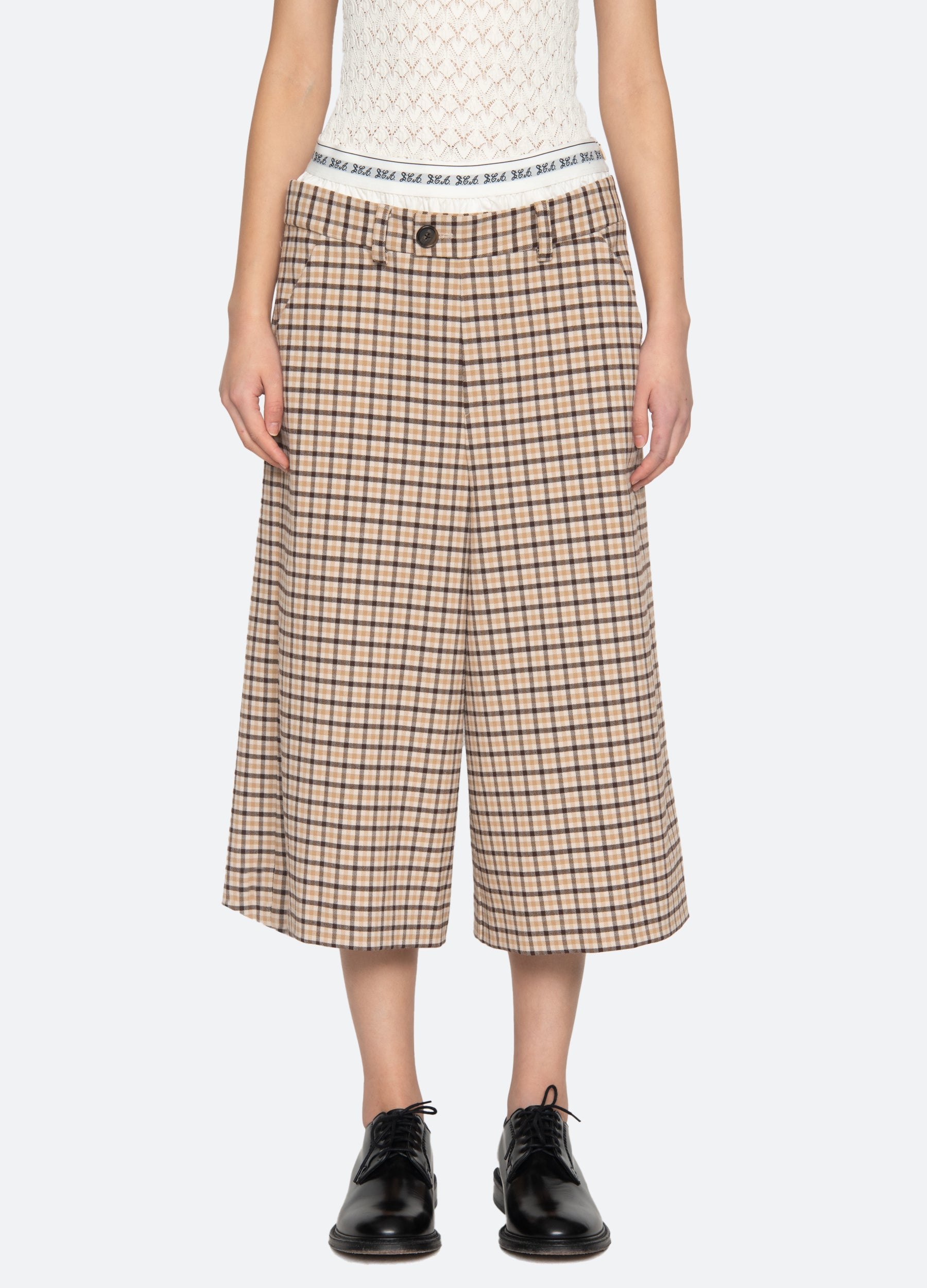 Plaid Savannah Culottes | Sea New York