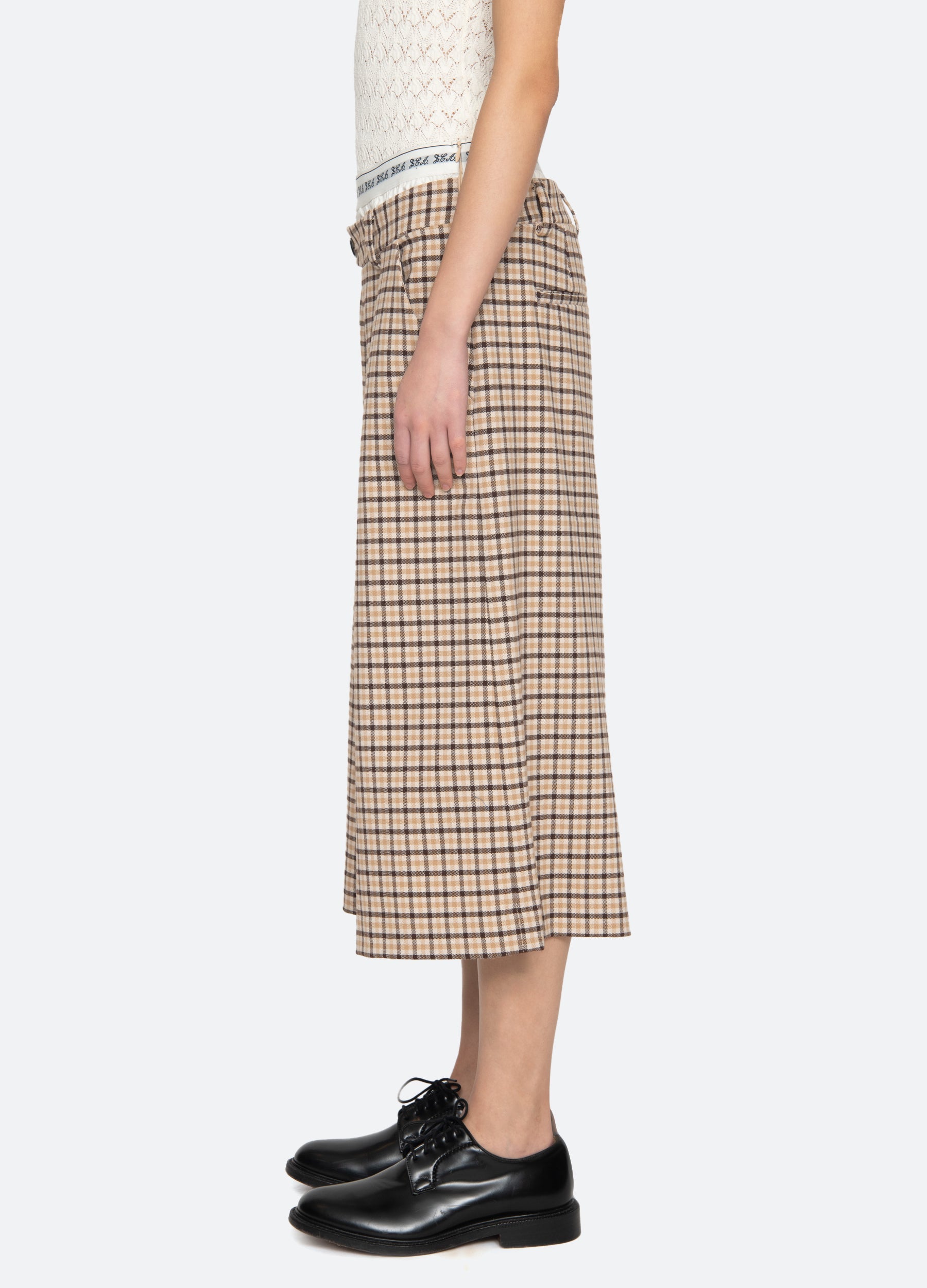 Plaid Savannah Culottes | Sea New York